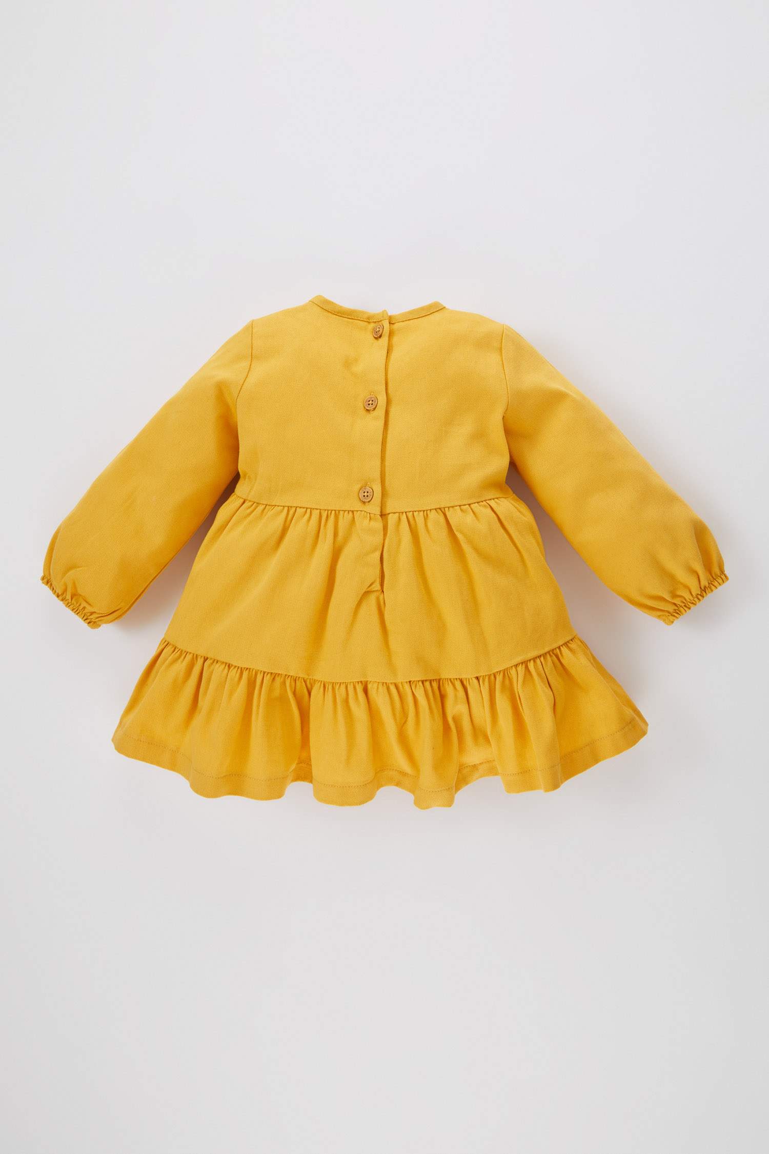 فستان بناتي تويل قصة عادية ردن طويل