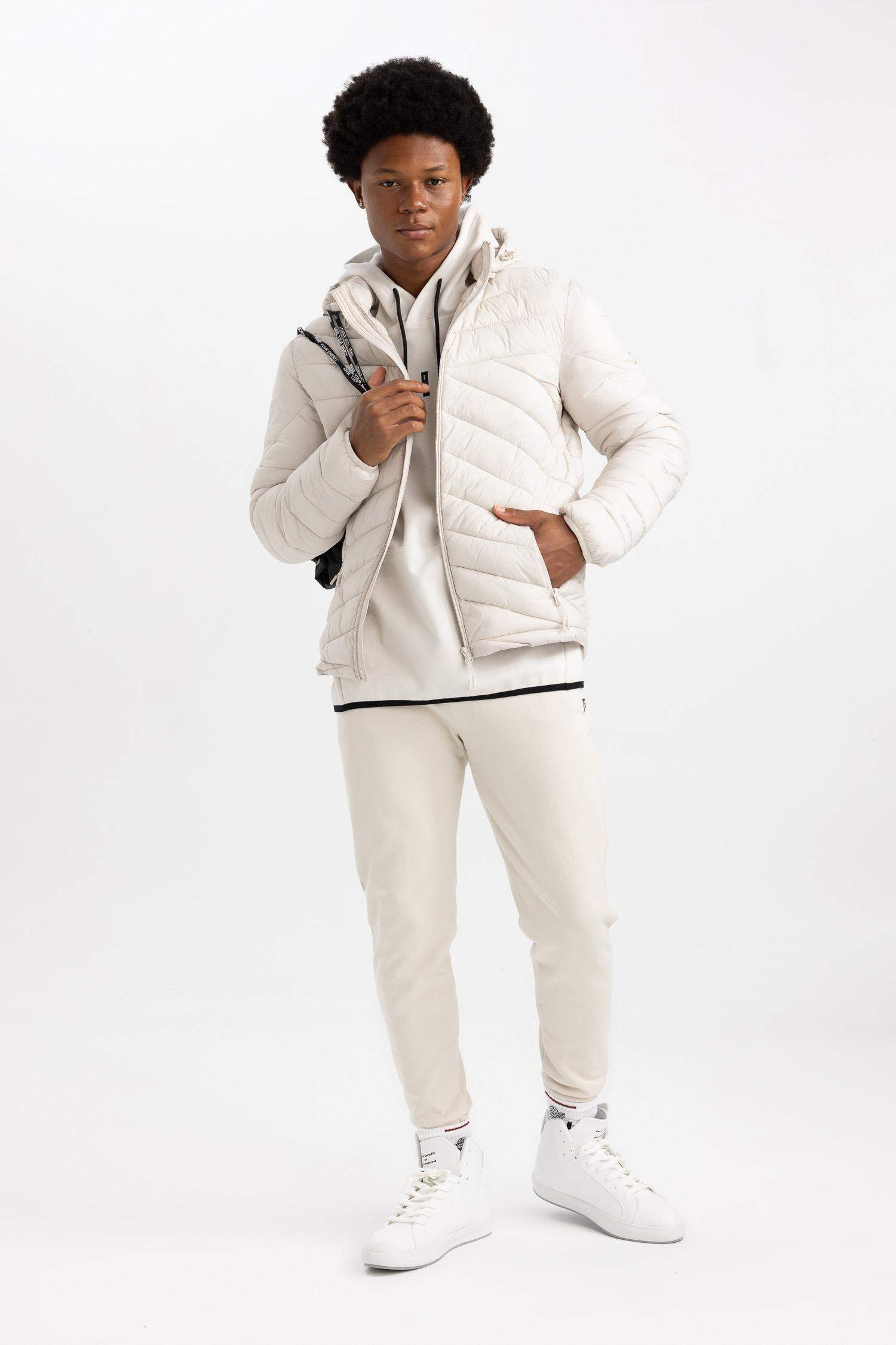 DeFactoFit Slim Fit Basic Pocketed Elastic Leg Jogger Sweatpants