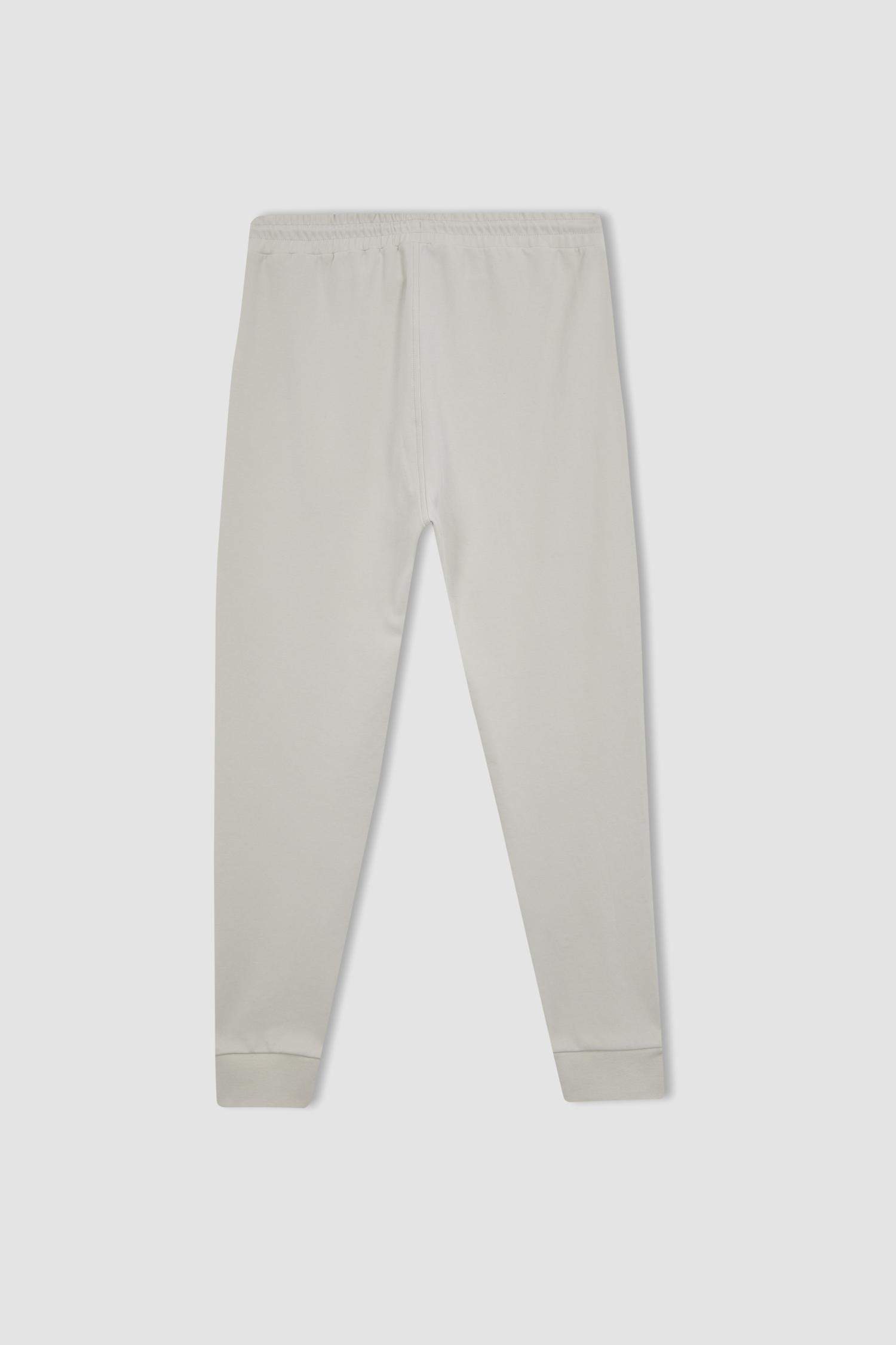 DeFactoFit Slim Fit Basic Pocketed Elastic Leg Jogger Sweatpants