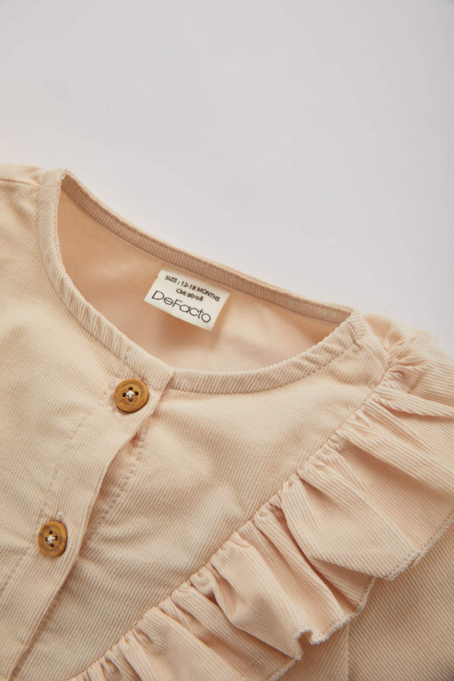 فستان قصير مخمل بناتي قصة عادية ردن طويل