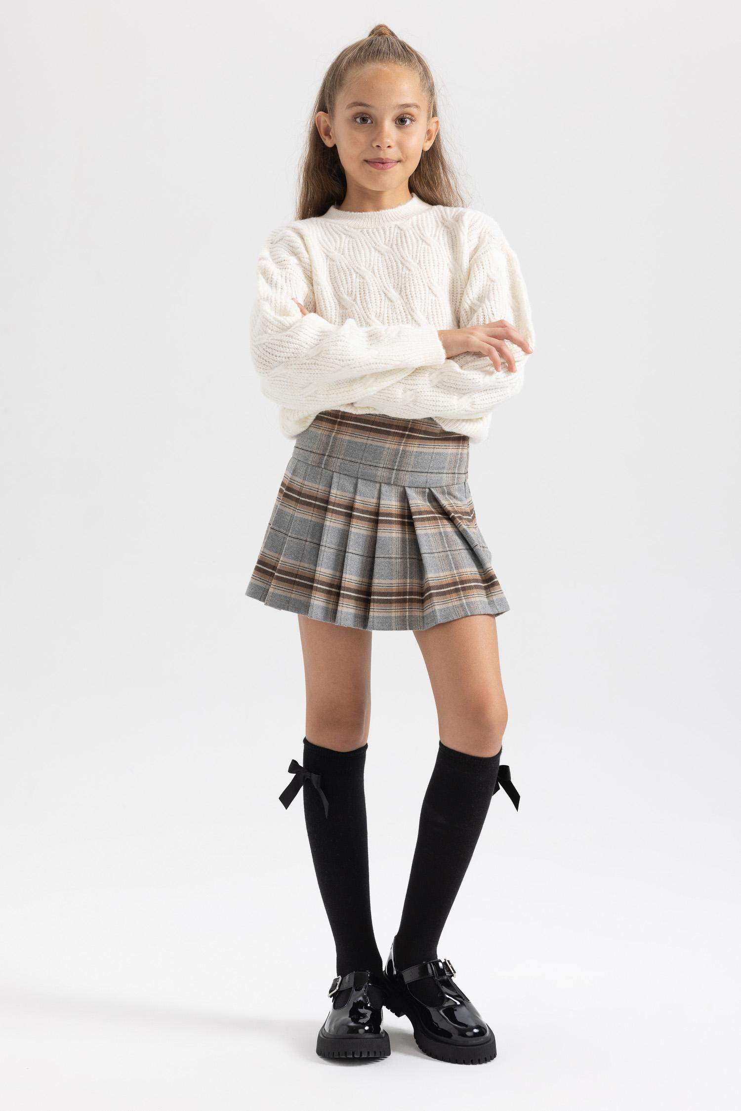 Қыздарға Тоқылған юбка