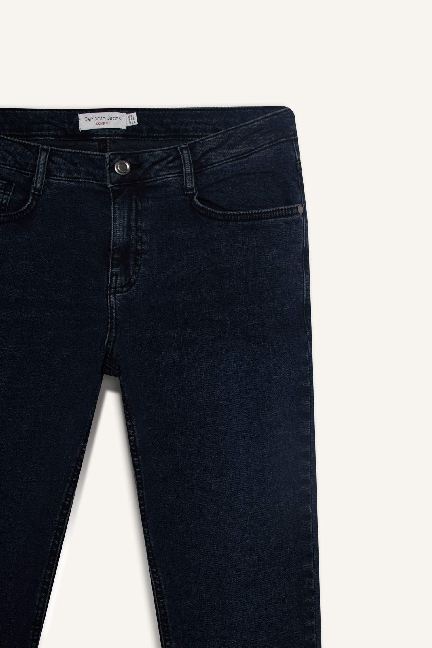 Carlo Skinny Fit Ekstra Dar Kalıp Normal Bel Ekstra Dar Paça Jean Pantolon