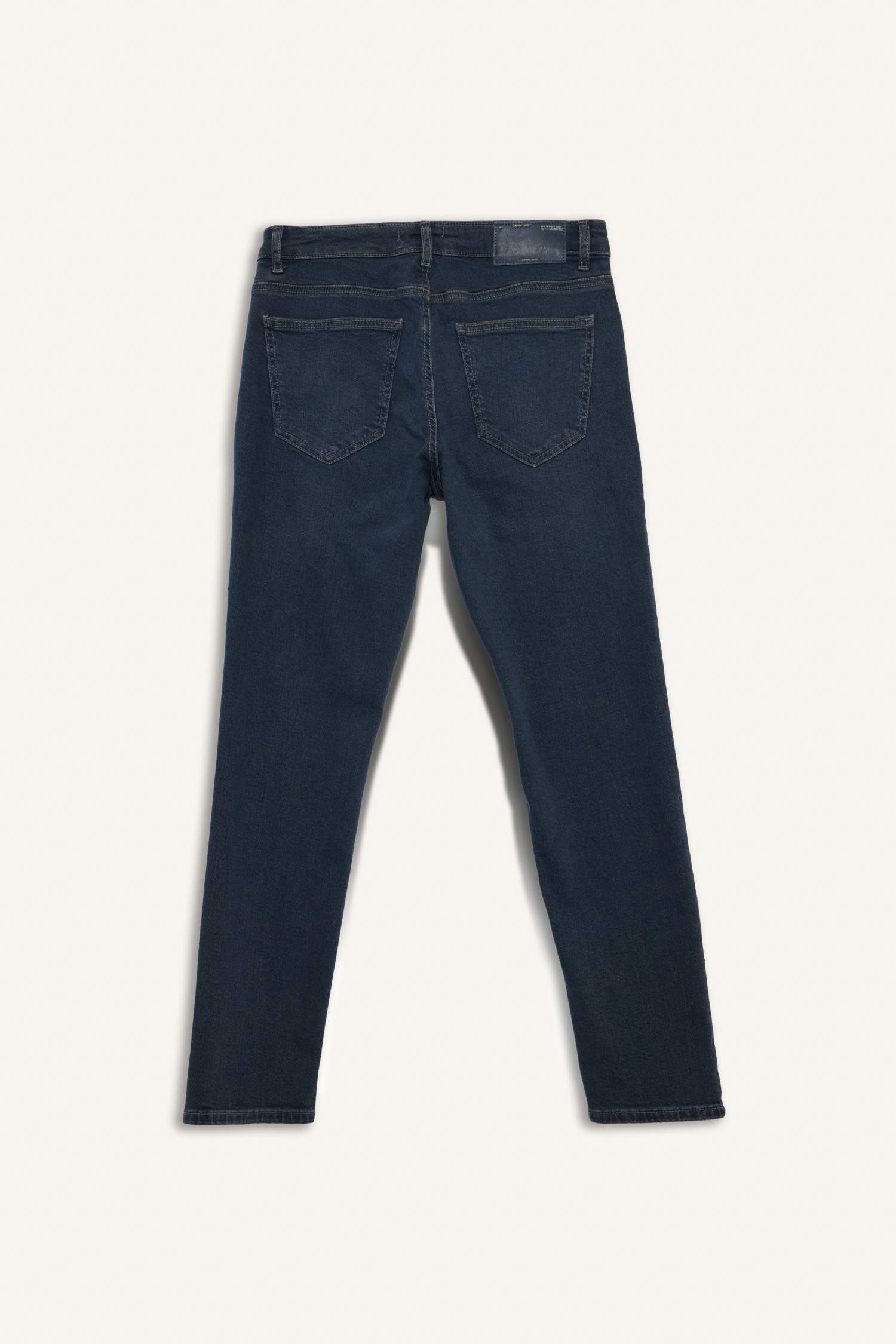 Pedro Slim Fit Dar Kalıp Normal Bel Dar Paça Jean Pantolon