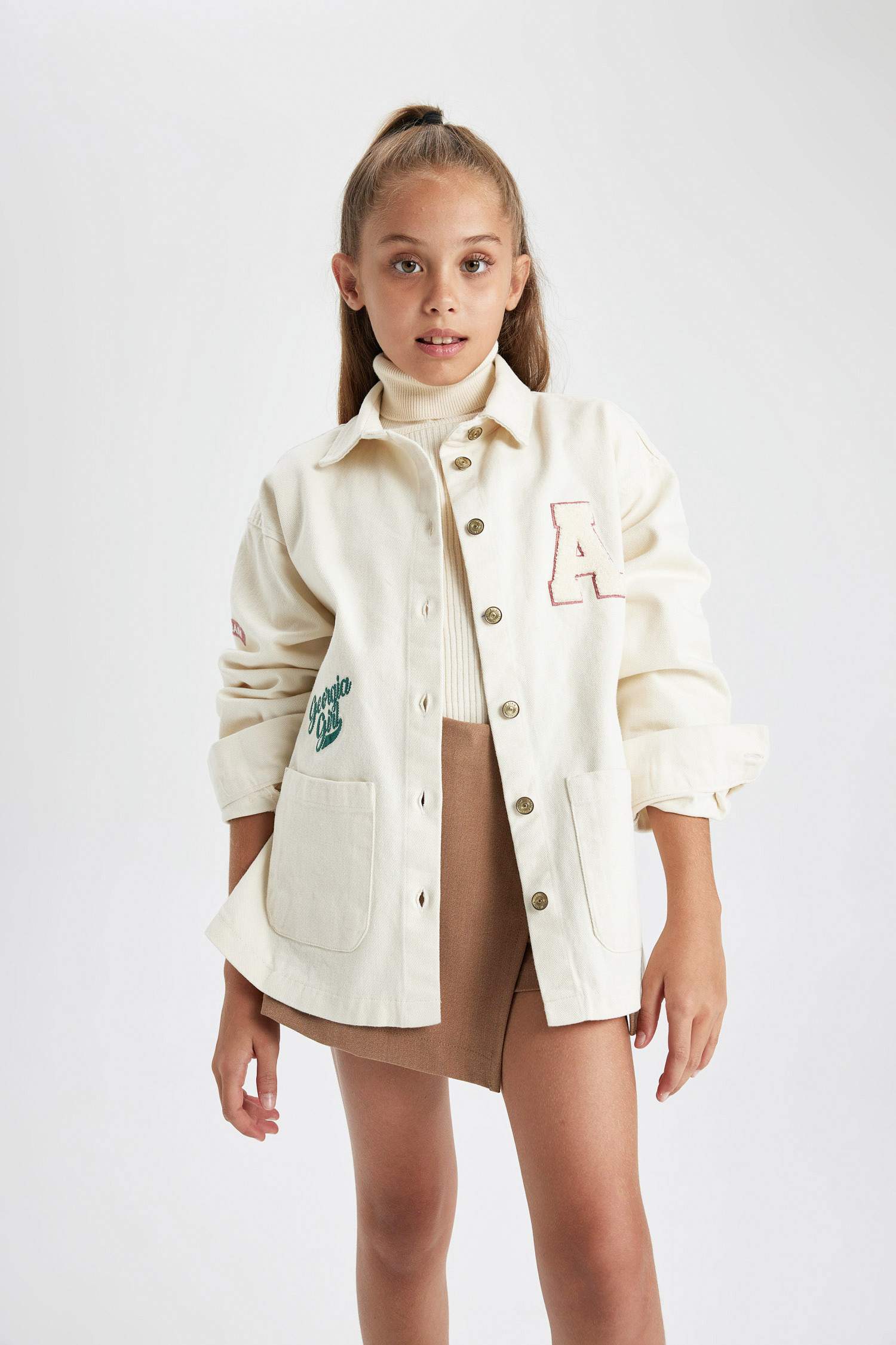 قميص كم طويل جبردين