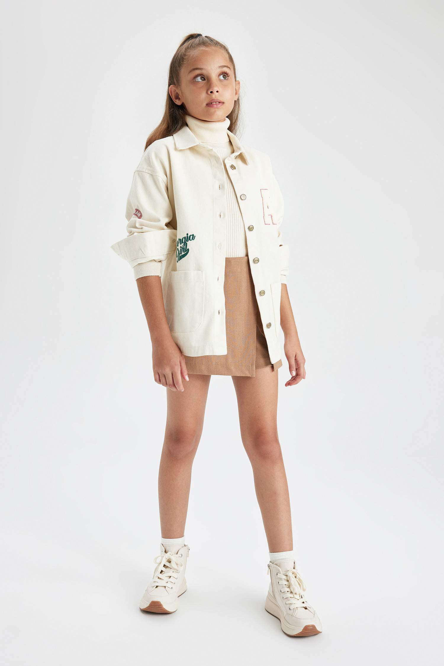 قميص كم طويل جبردين