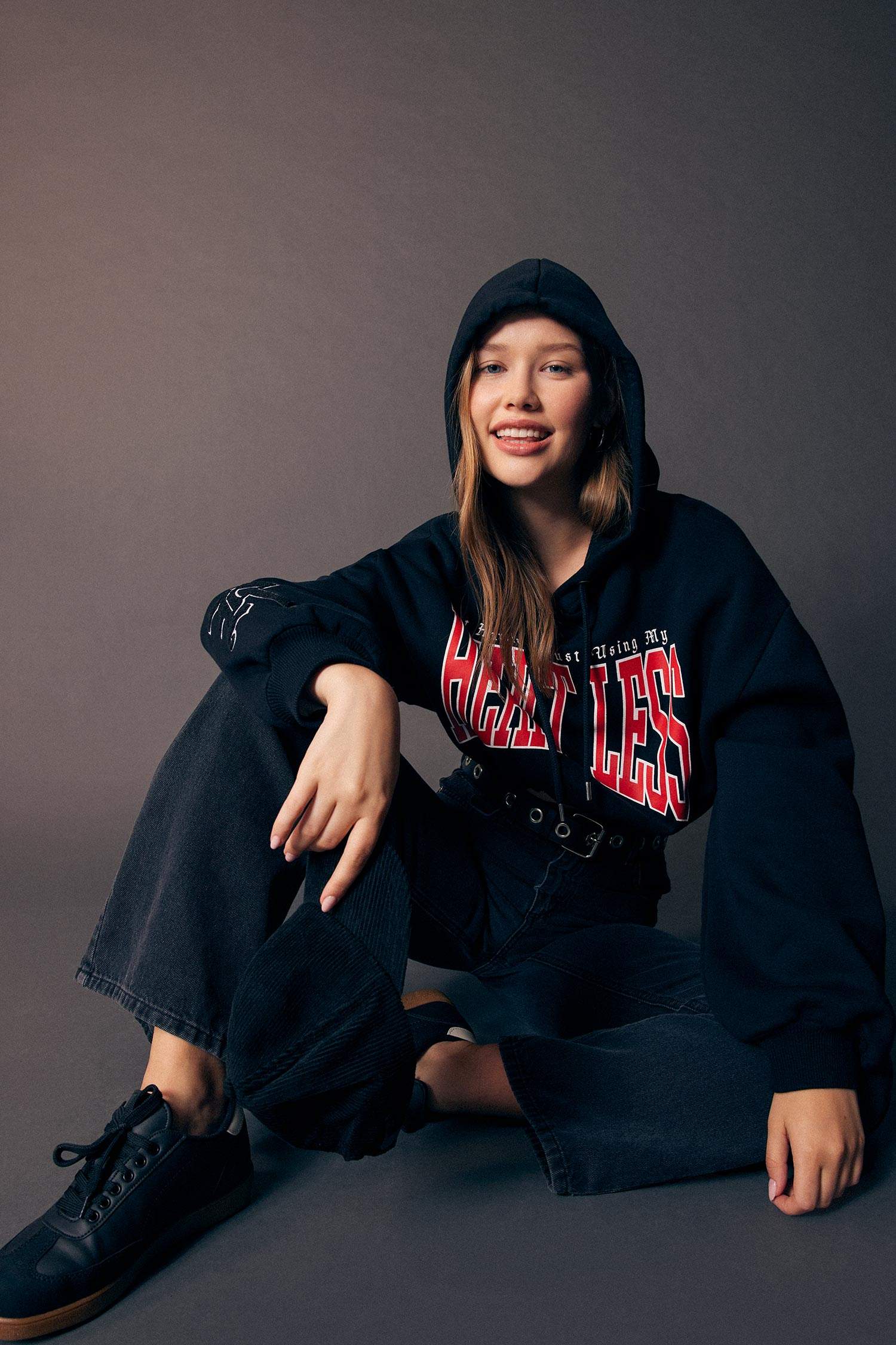 Свитшот оверсайз с капюшоном, Coool