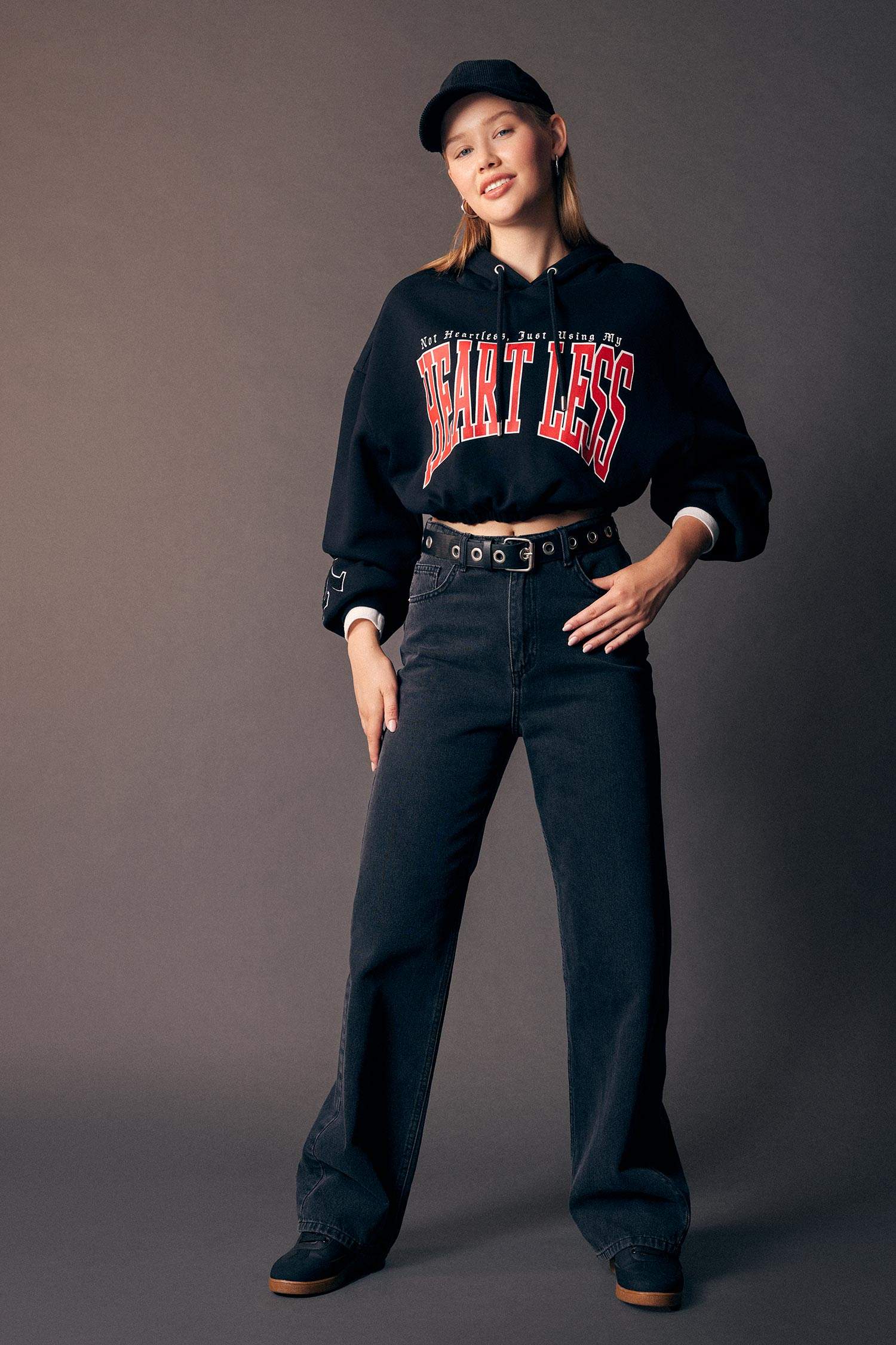 Свитшот оверсайз с капюшоном, Coool