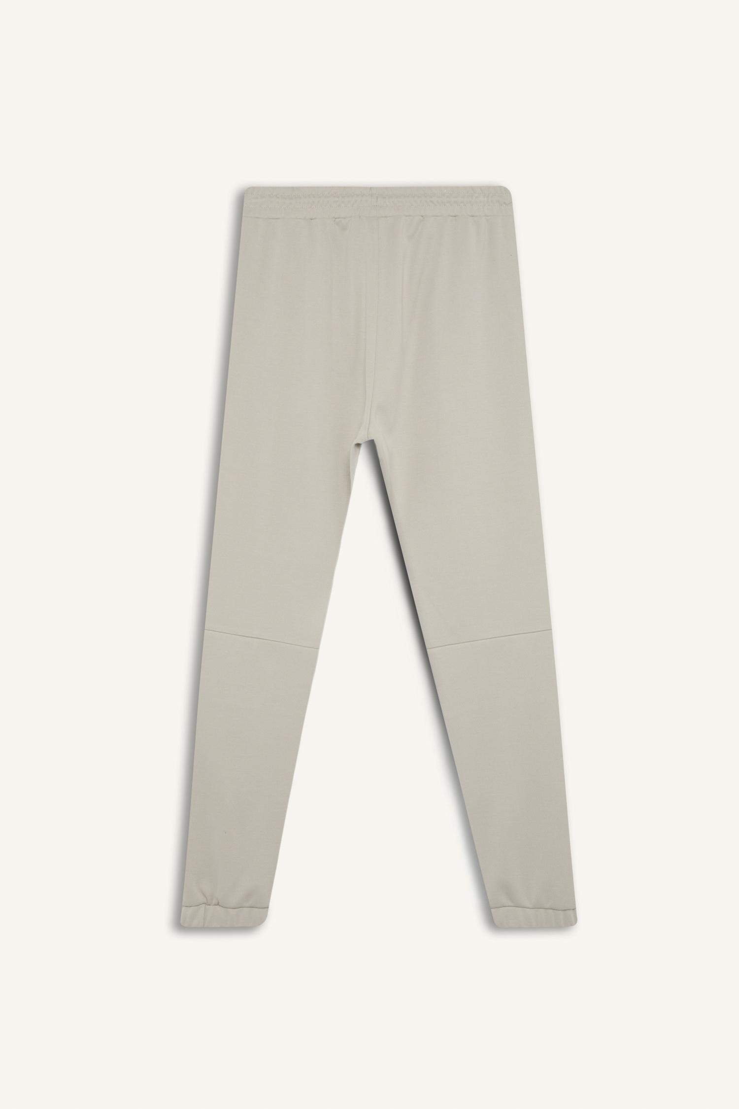 Regular Fit İnce Eşofman Altı Fermuar Cepli Beli Bağcıklı Lastikli Paça