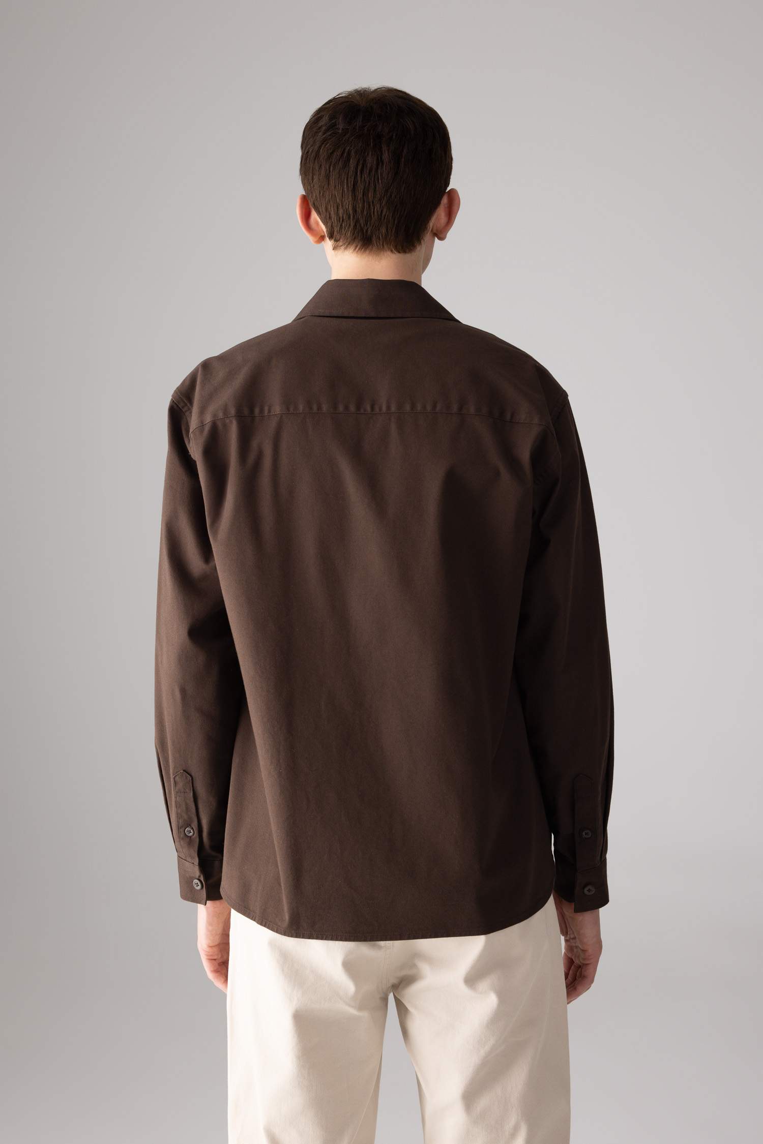 Relax Fit Polo Collar Shirt