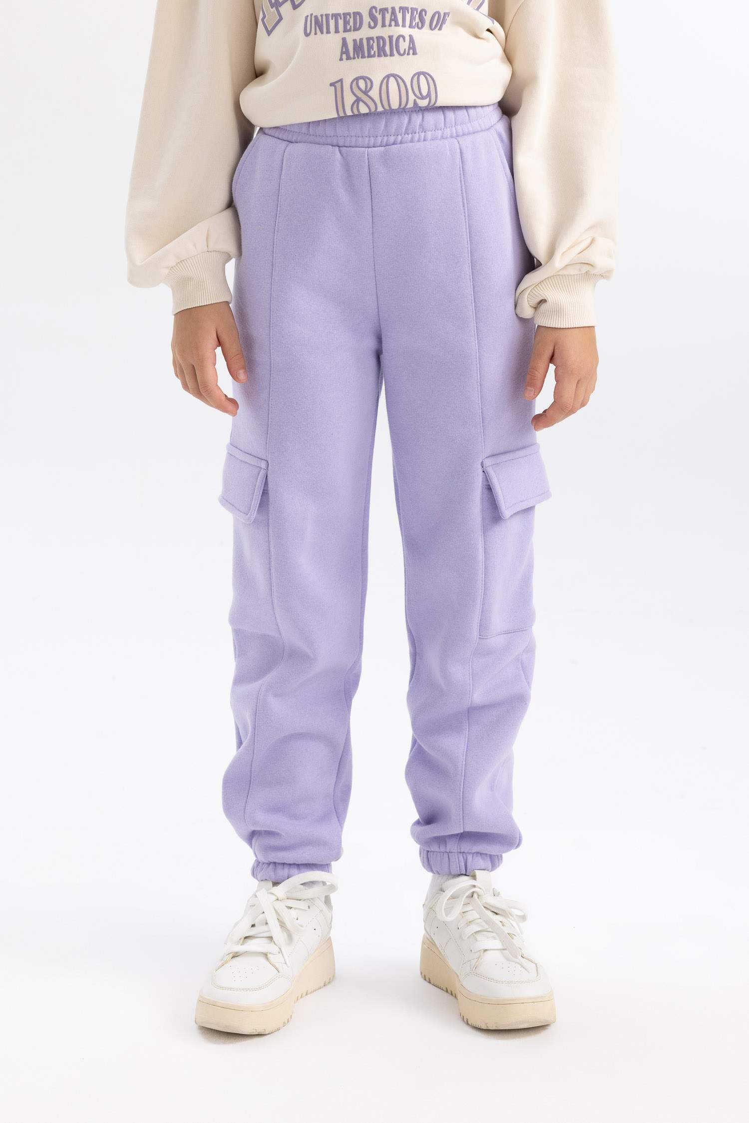 Girl Cargo Fit Sweatpant
