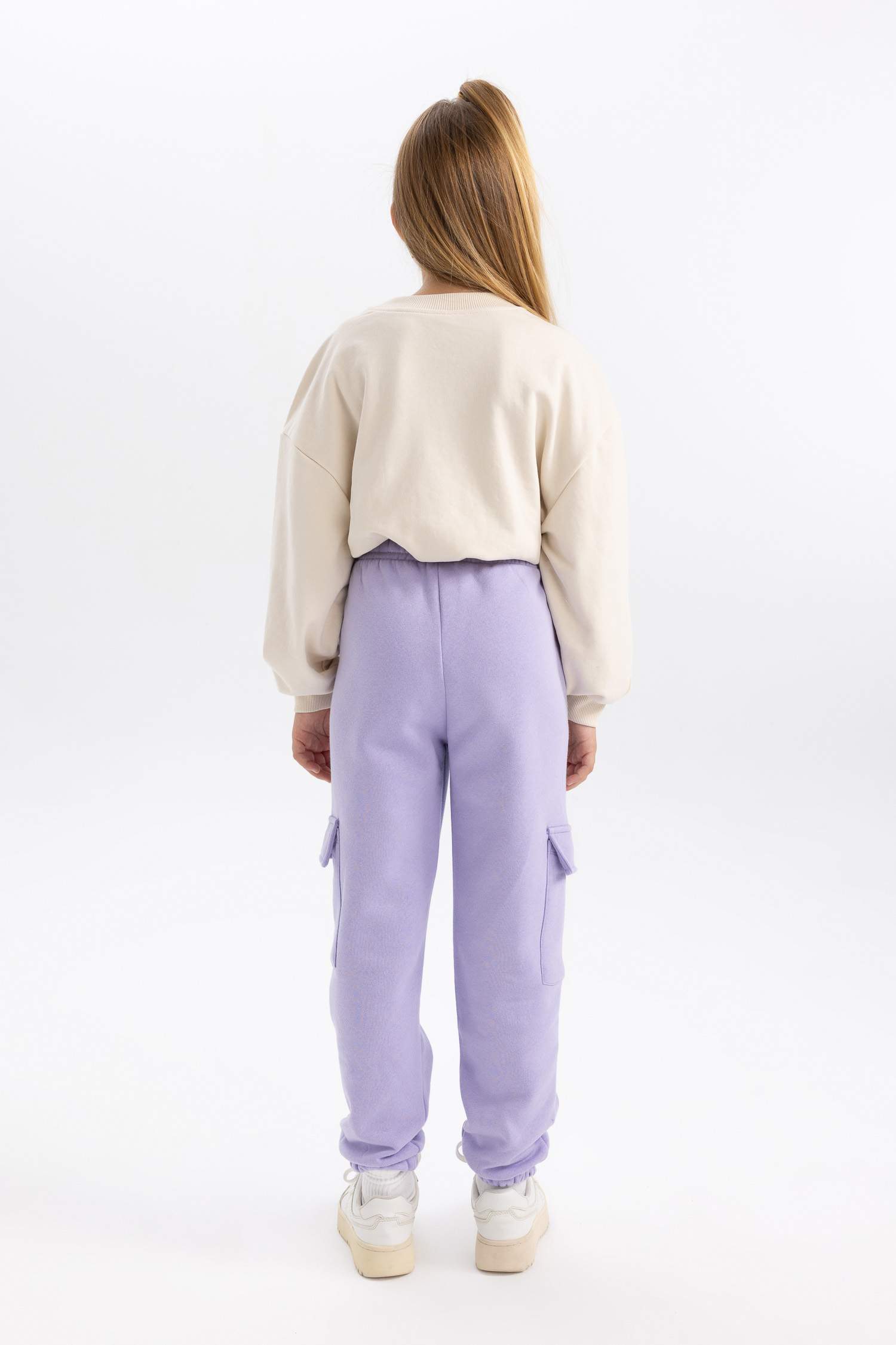 Girl Cargo Fit Sweatpant