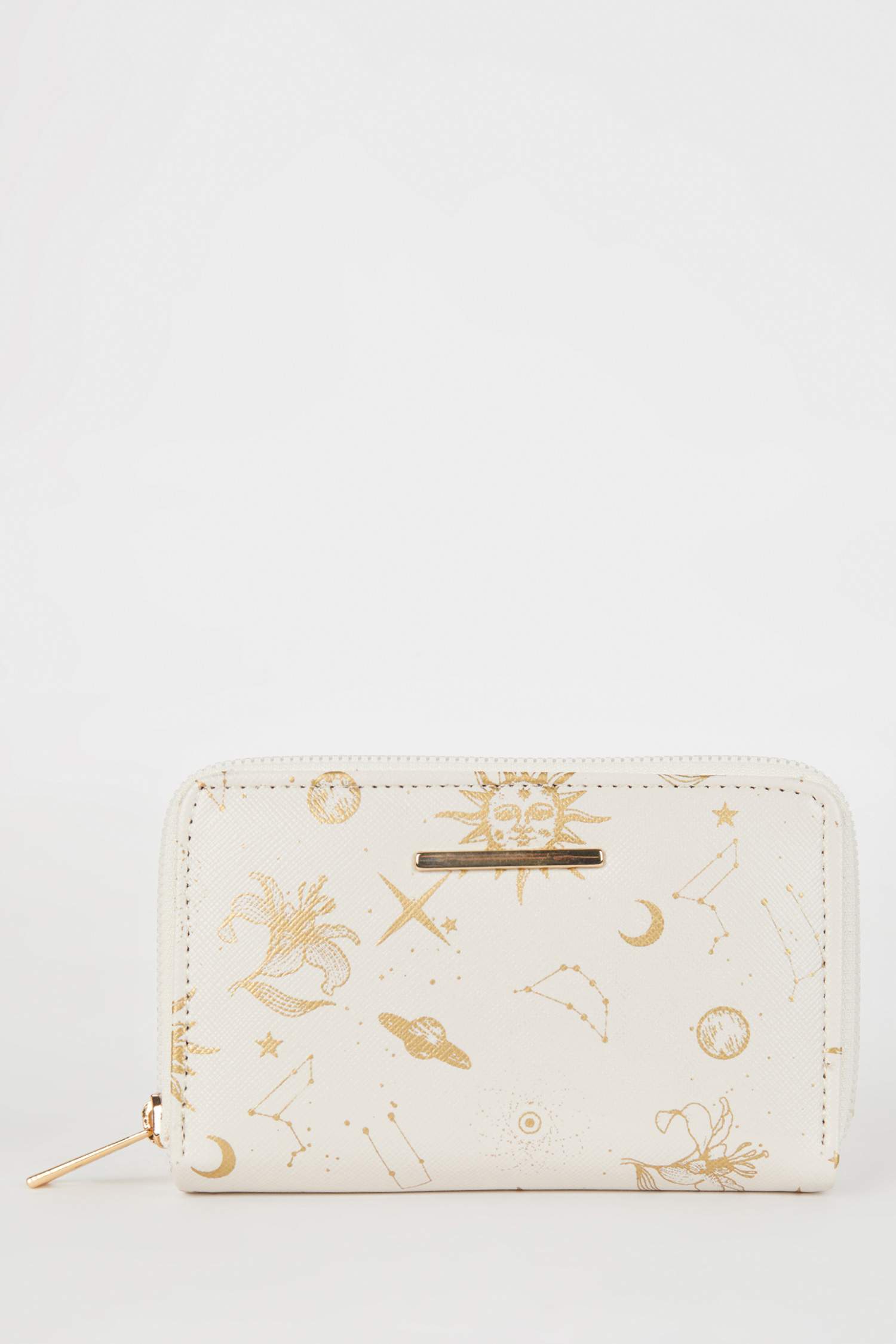 Kadın Uzay Baskılı Suni Deri Cüzdan