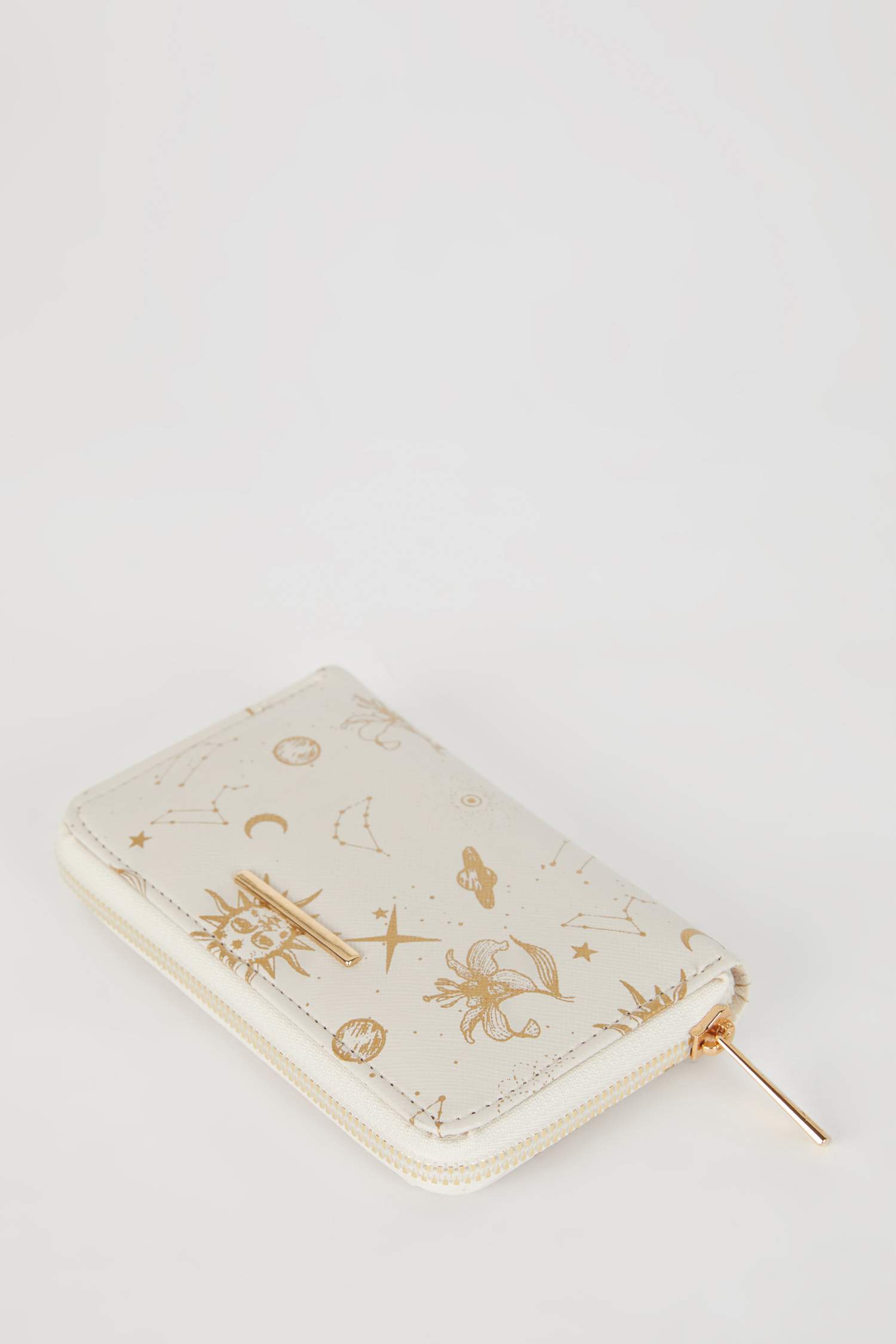 Kadın Uzay Baskılı Suni Deri Cüzdan