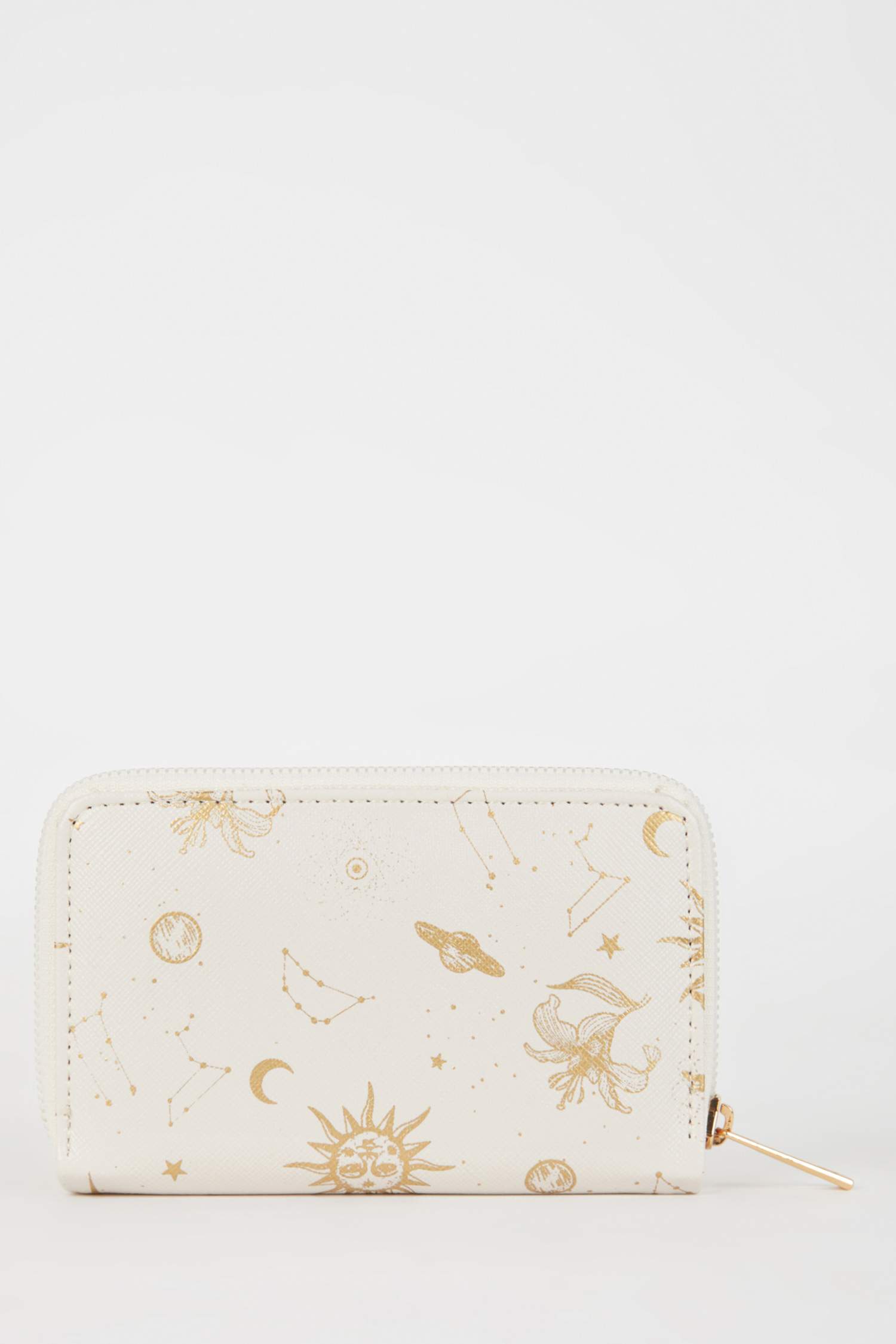 Kadın Uzay Baskılı Suni Deri Cüzdan