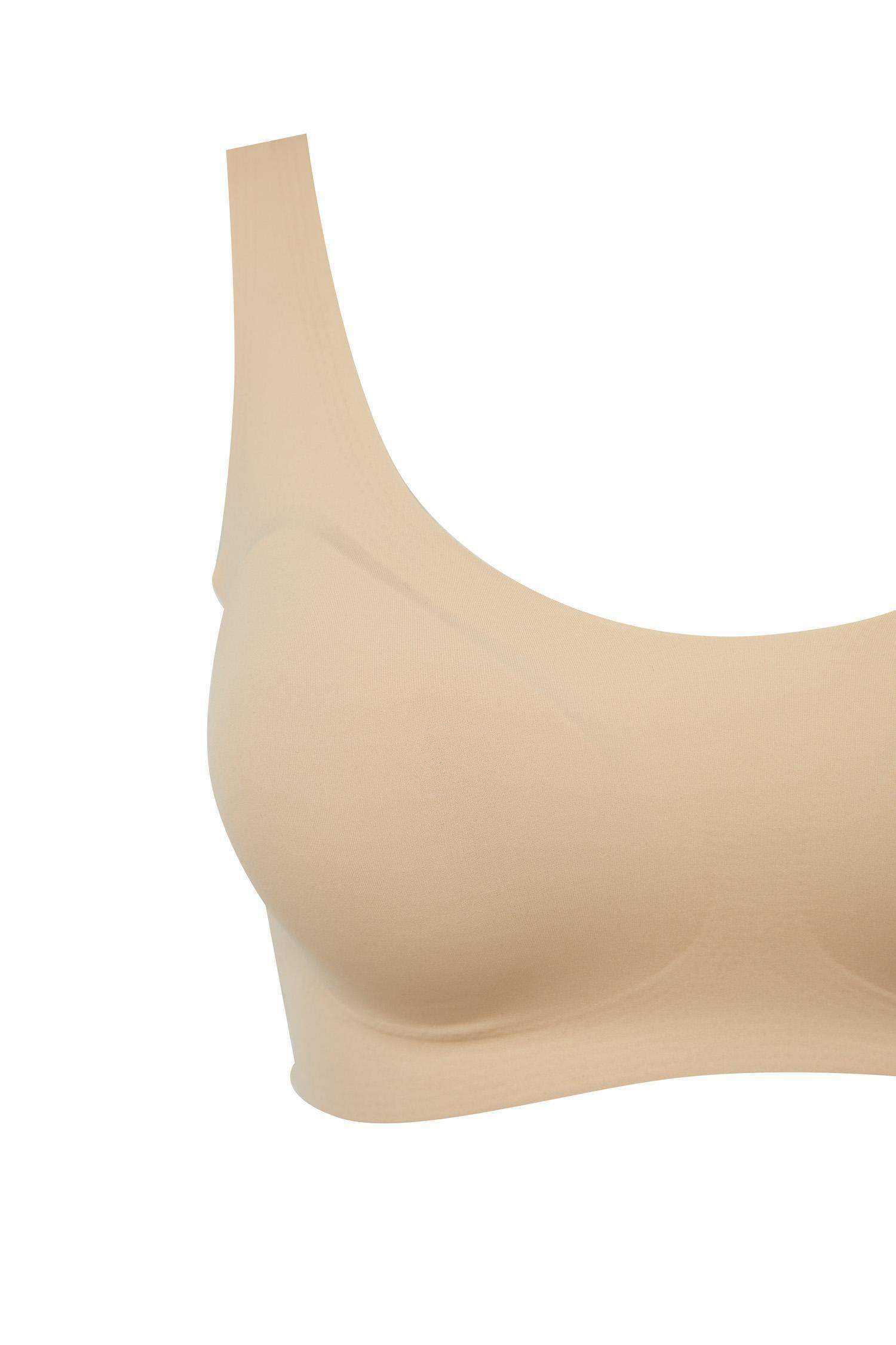 İki Parça Çıkarılabilir Pedli Görünmez Sütyen-Fall in Love