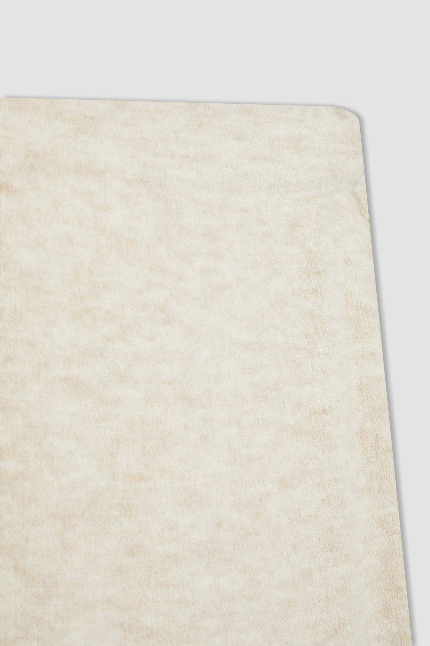 Slit Knitwear Midi Skirt