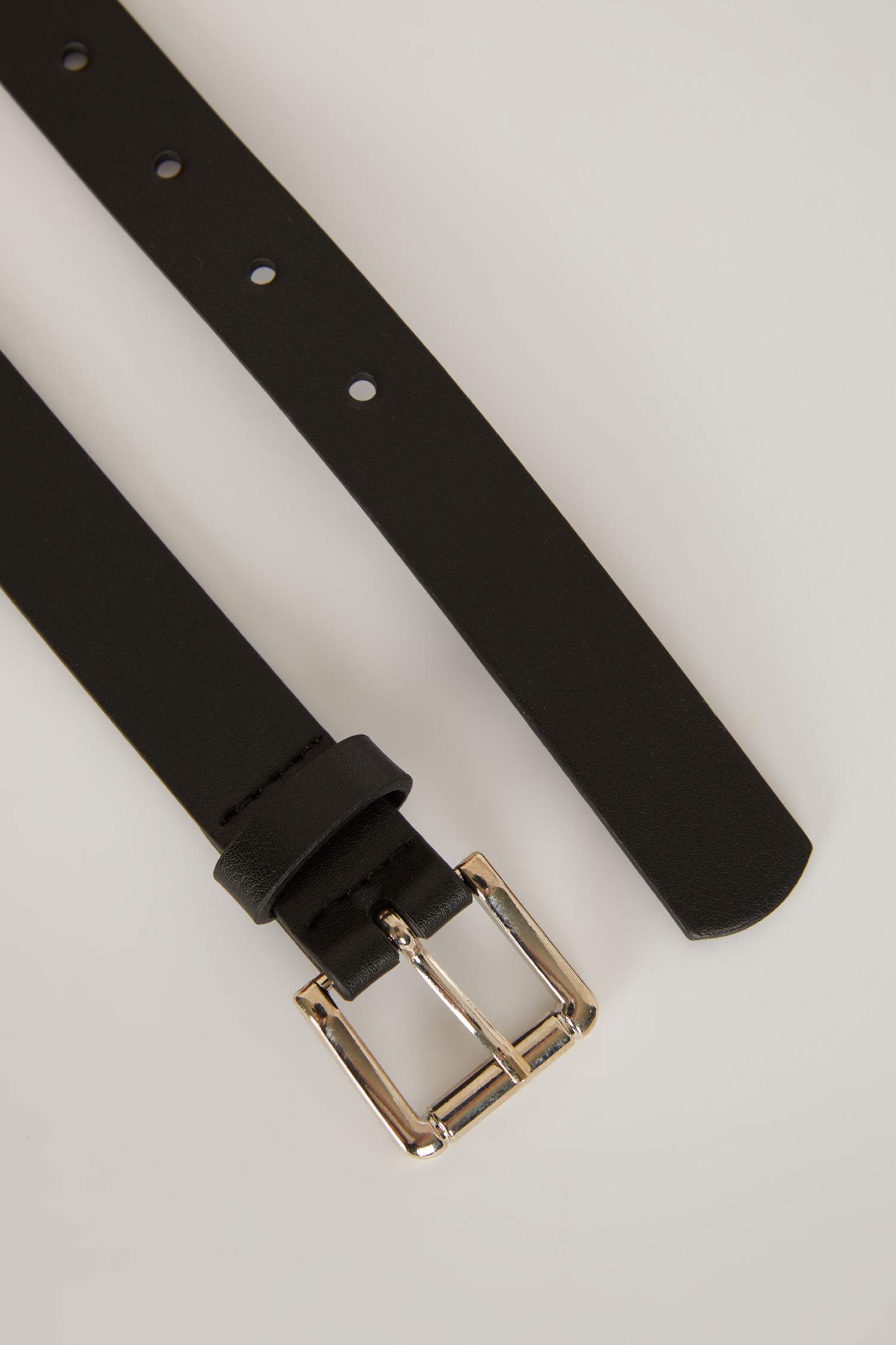 Black WOMAN Woman Faux Leather Classic Belt 2934690 | DeFacto