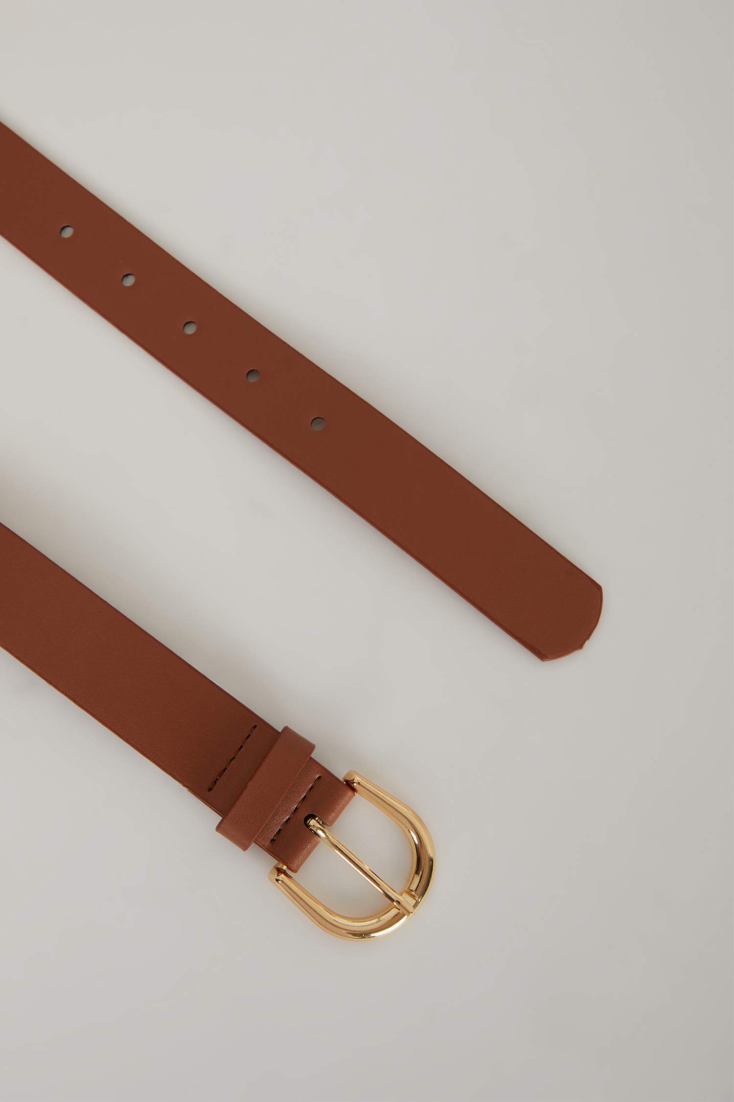 Kadın Suni Deri Jean Kemeri