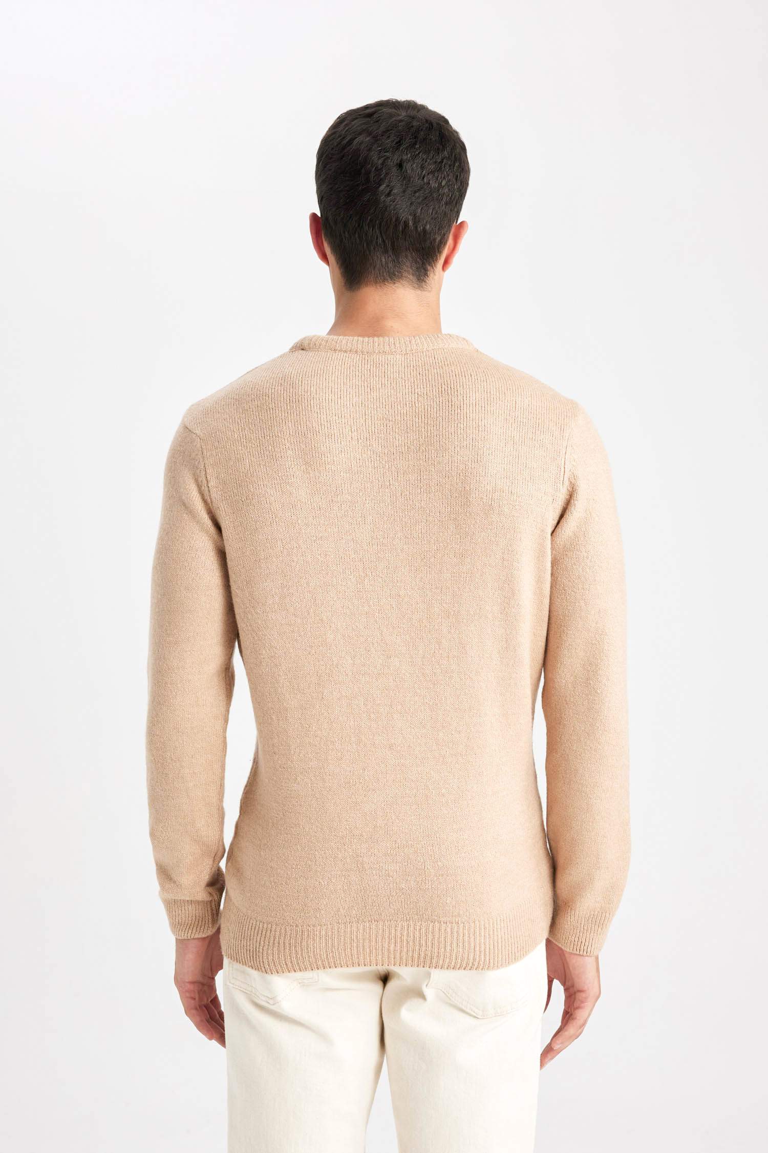 Relax Fit Crew Neck Knitwear Pullover