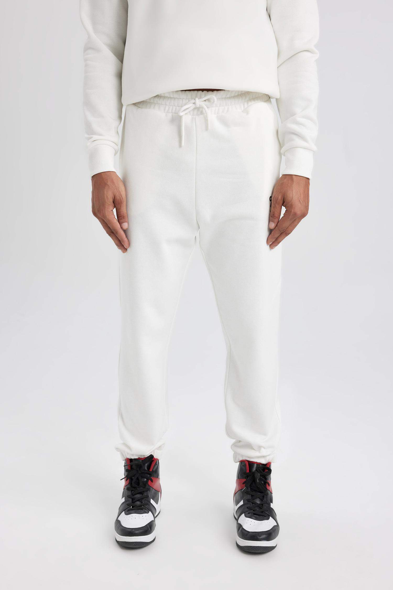 DeFactoFit Kalın Jogger Eşofman Altı NBA Chicago Bulls Standart Fit