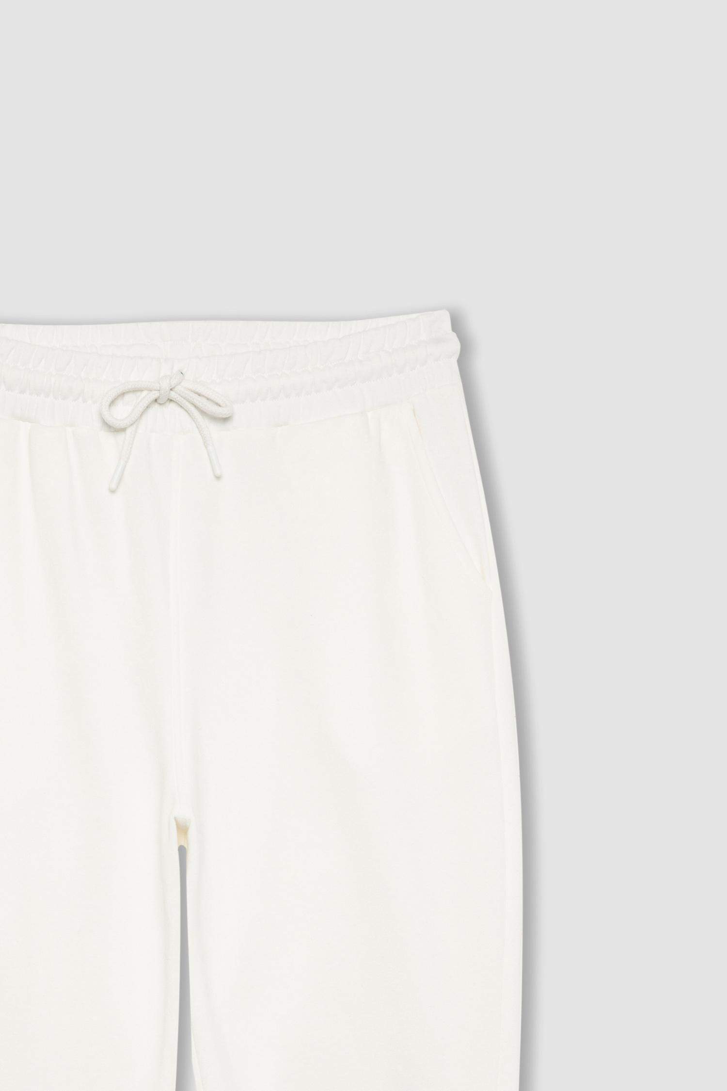 بنطلون جوجر قماش سميك قصة عادية من لوس أنجلوس ليكرز