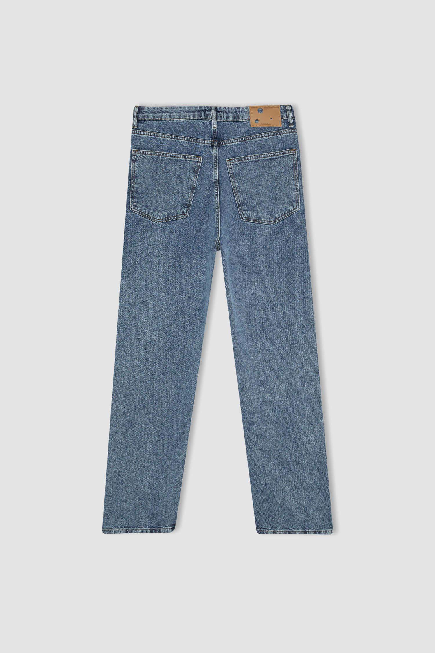 DeFacto Regular Fit Straight Jeans 2024, Buy DeFacto Online