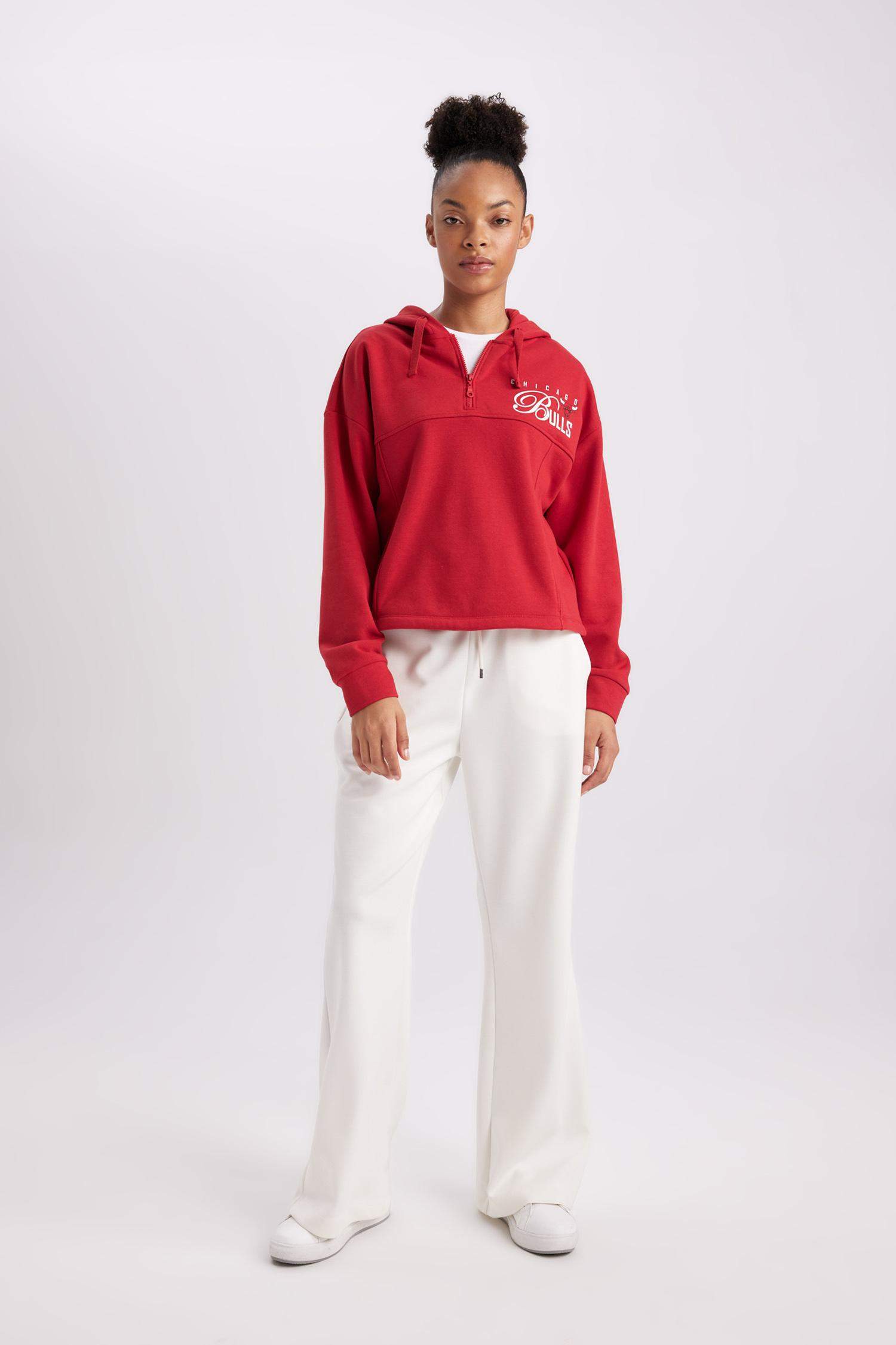 Sweatshirt à Capuche épais NBA Chicago Bulls de DeFactoFit