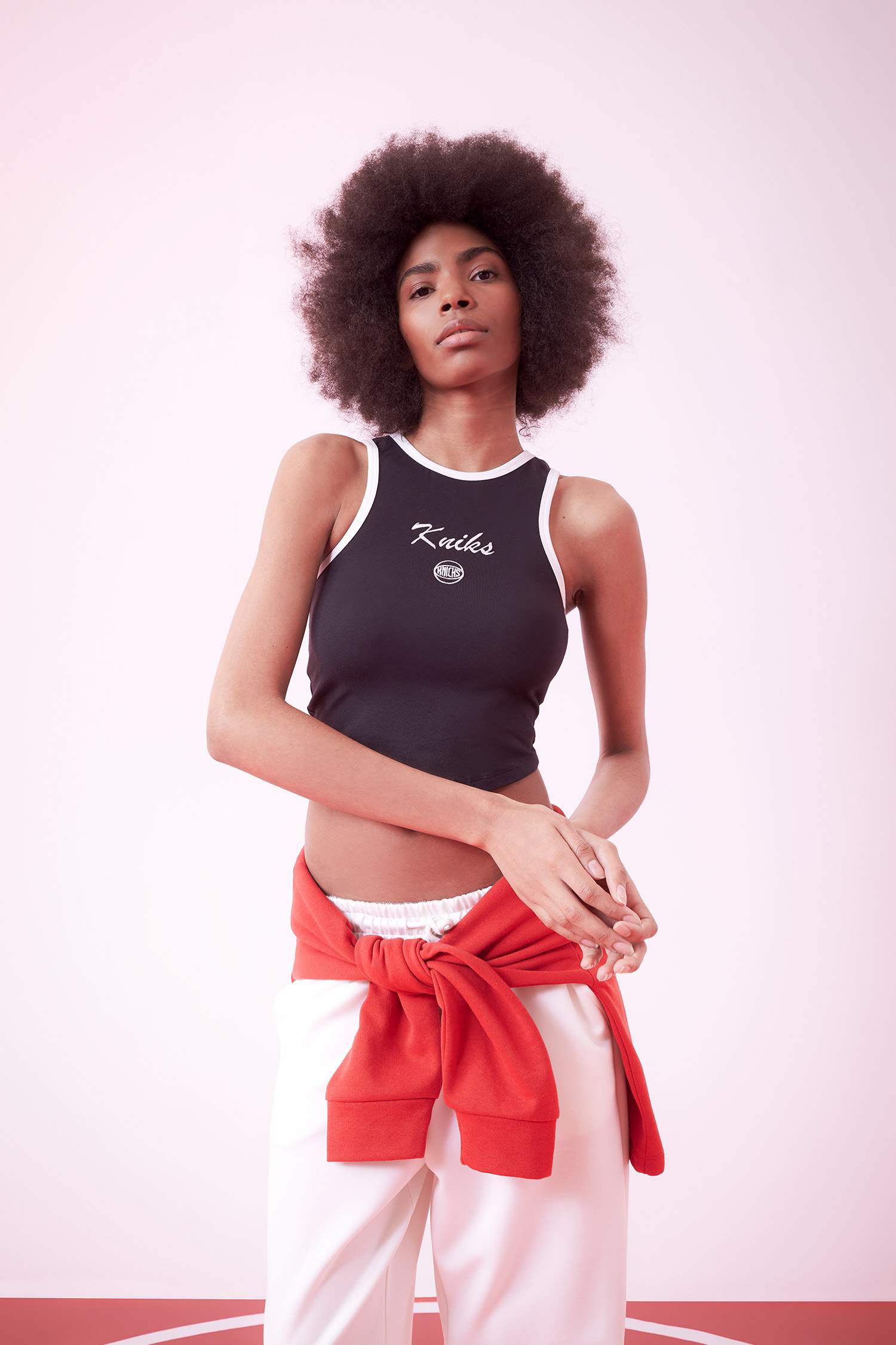 DeFactoFit NBA New York Knicks Crop Top