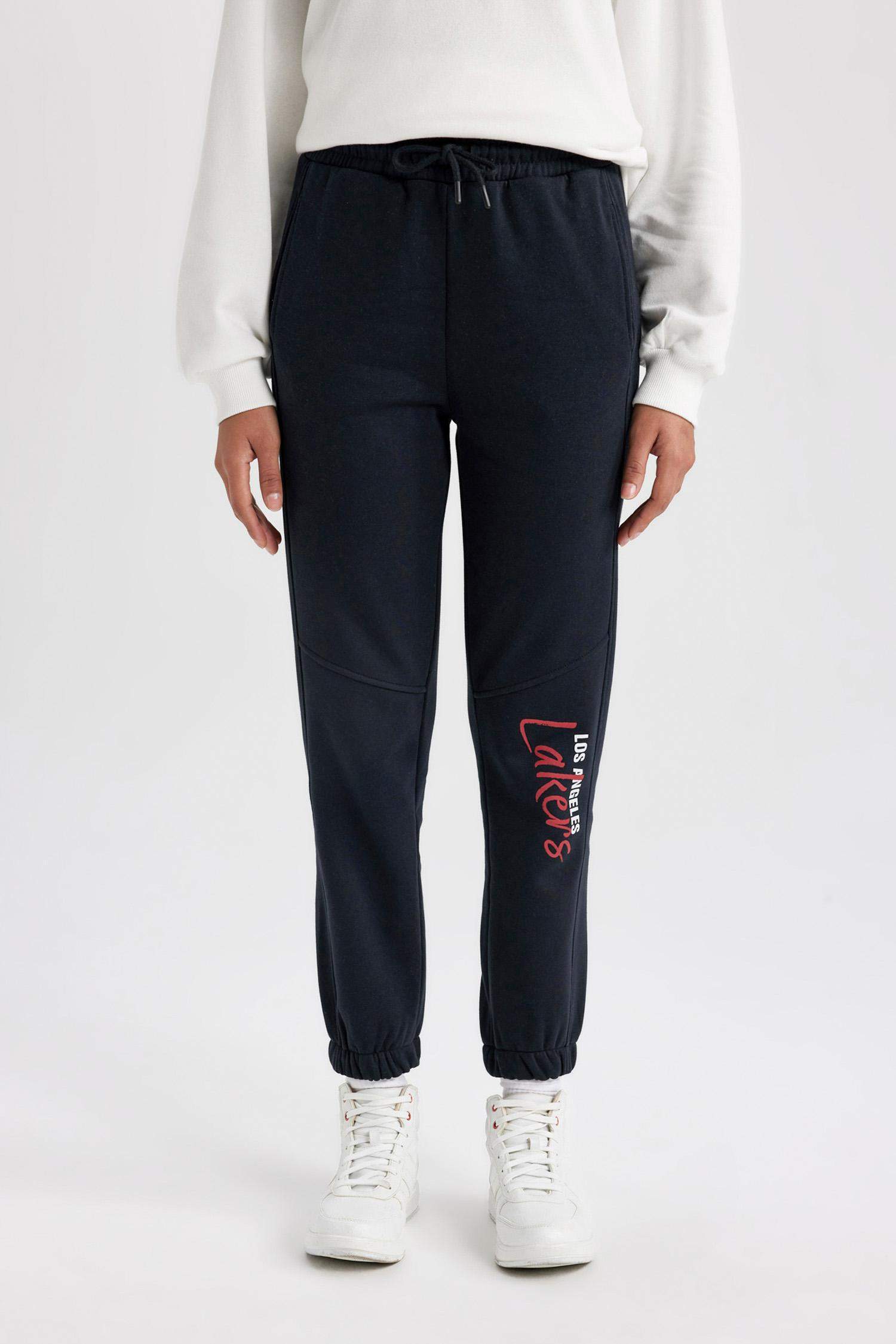 DeFactoFit NBA Flexible Banded Leg Thick Sweatpants