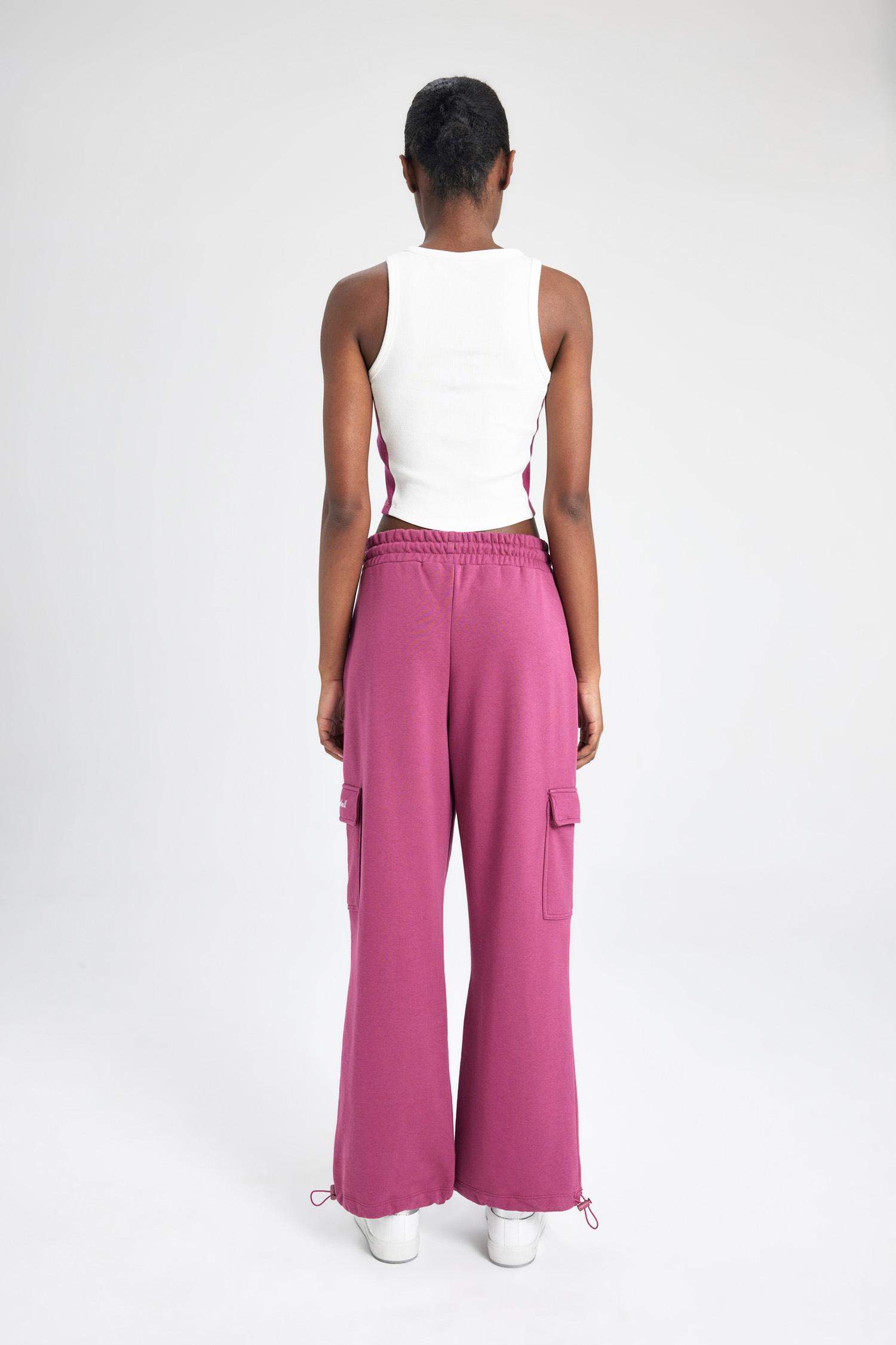 DeFactoFit Jogger Eşofman Altı NBA Phoenix Suns Kargo Cepli Lastik Paça Beli Bağcıklı