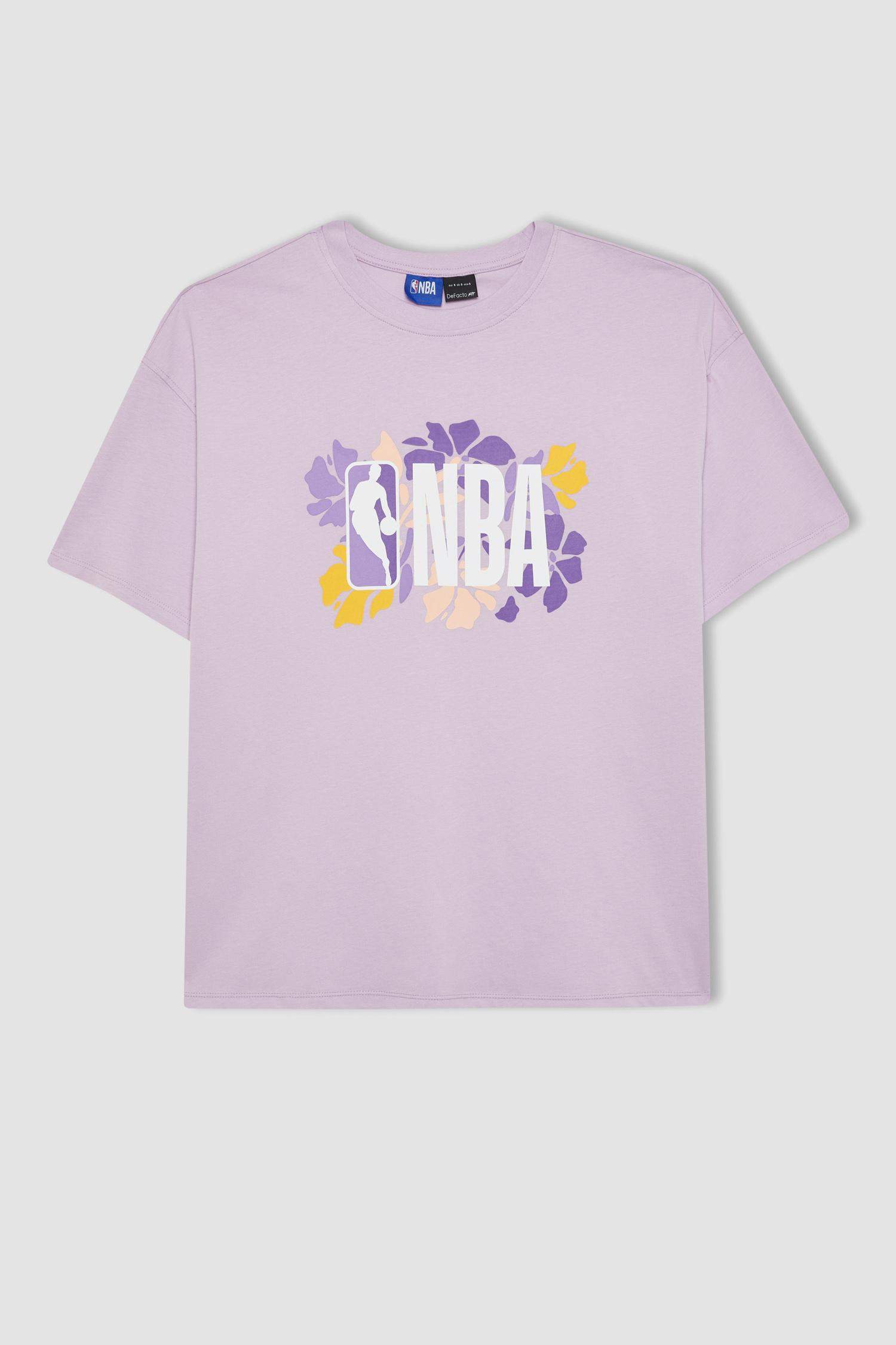 Футболка оверсайз NBA с круглым вырезом, DeFactoFit