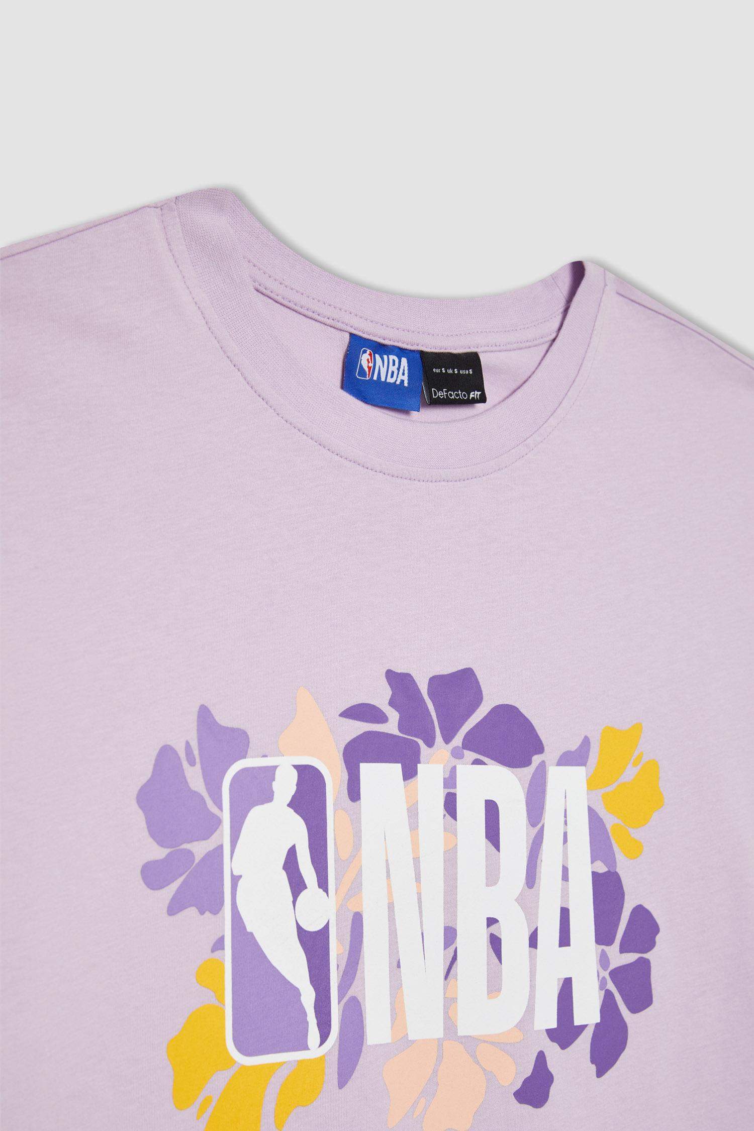 Футболка оверсайз NBA с круглым вырезом, DeFactoFit