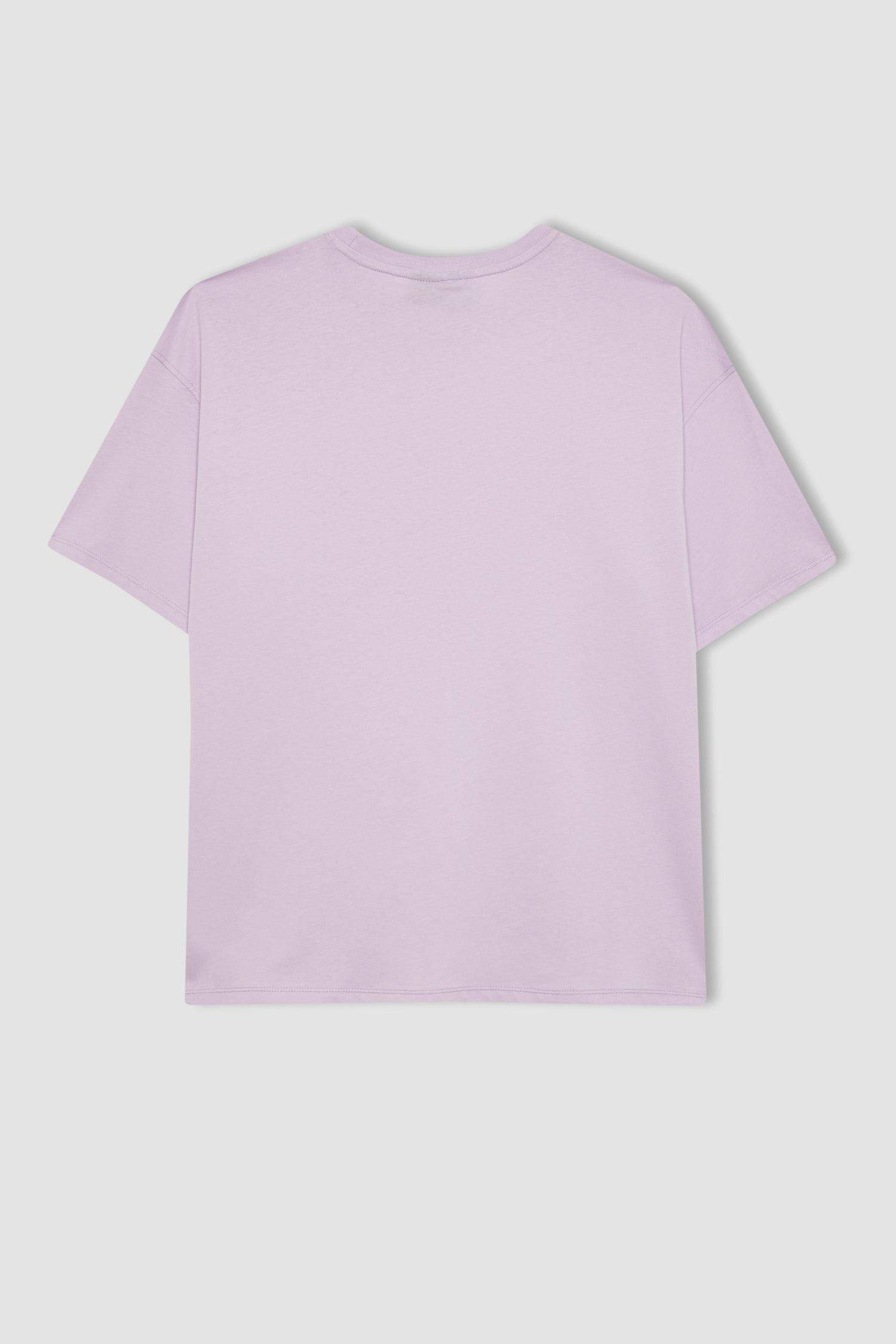 Футболка оверсайз NBA с круглым вырезом, DeFactoFit