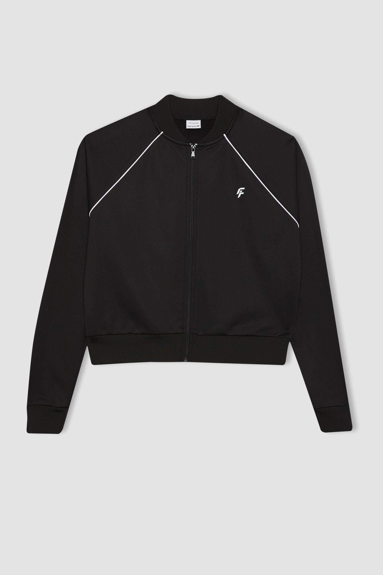 Standart Fit Çift Cepli Pike Sporcu Hırka