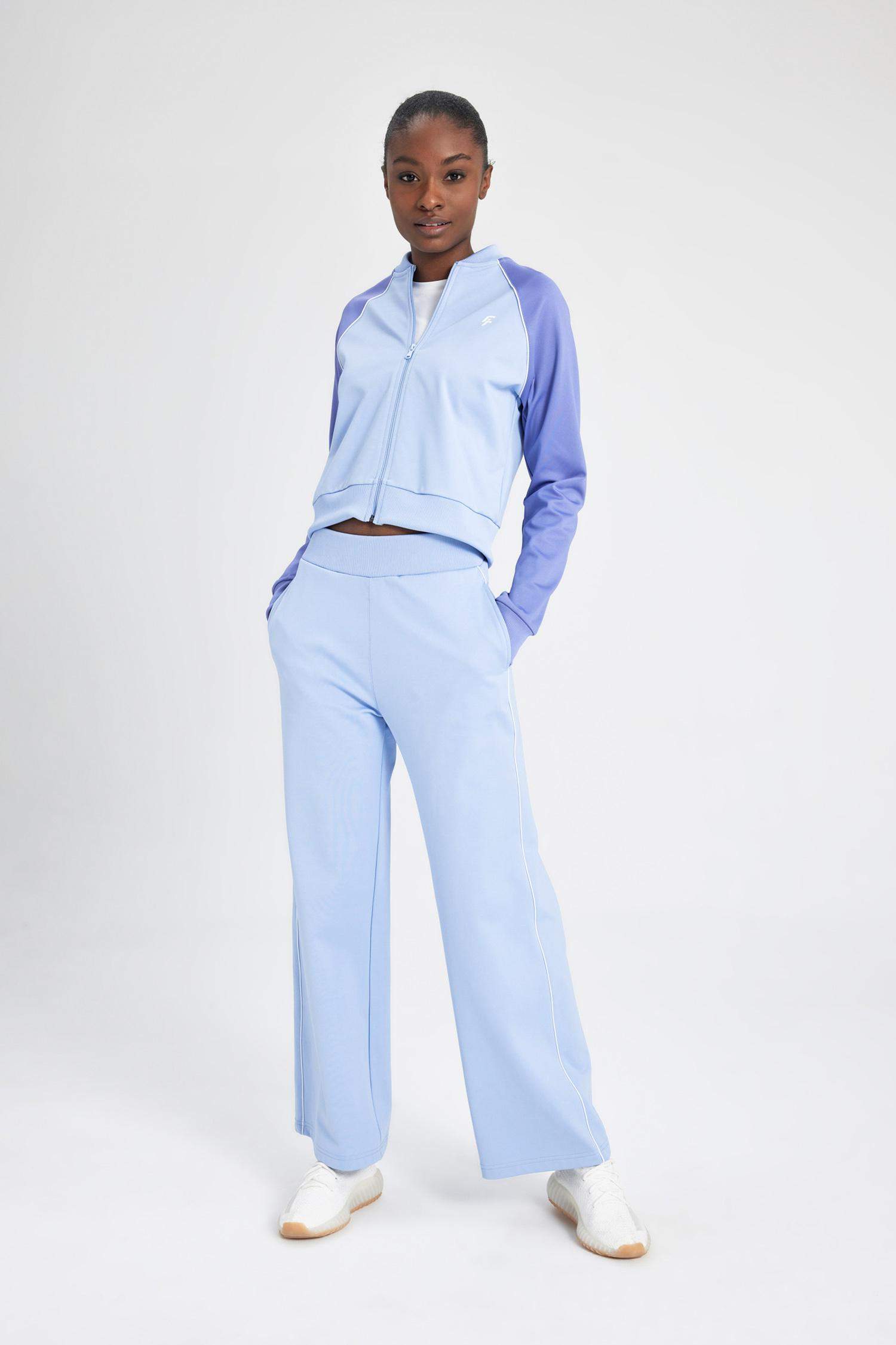 DeFactoFit Wide Leg Pocket Standard Pique Sweatpants