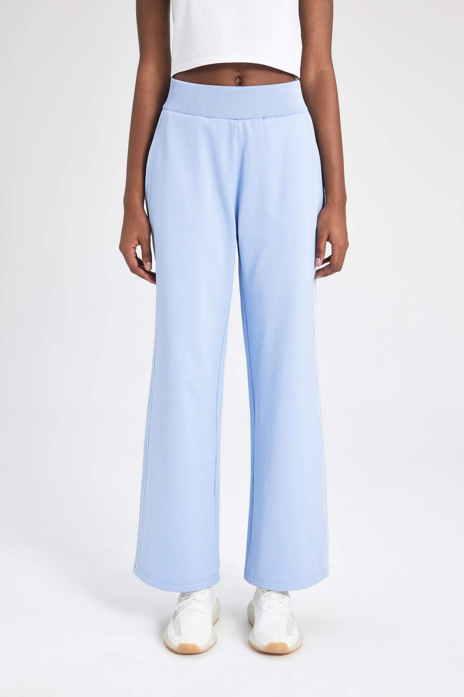 DeFactoFit Wide Leg Pocket Standard Pique Sweatpants