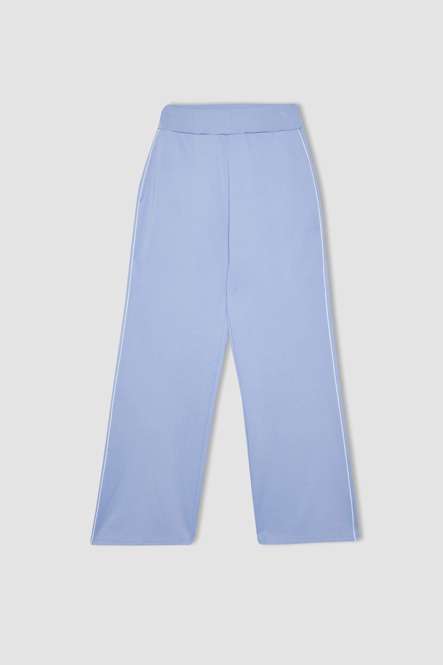 DeFactoFit Wide Leg Pocket Standard Pique Sweatpants