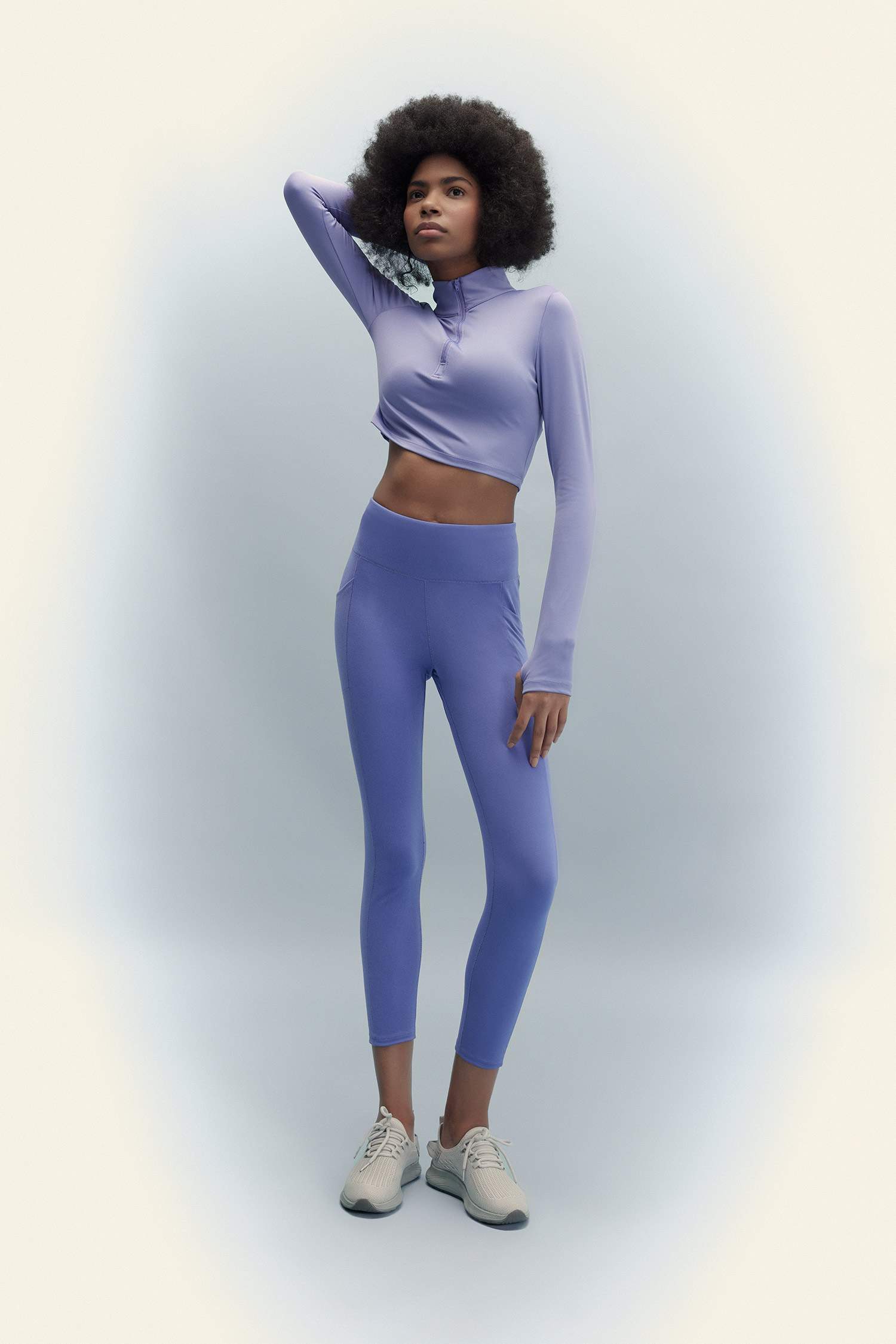 Fitted Beli Saran Sporcu Tayt