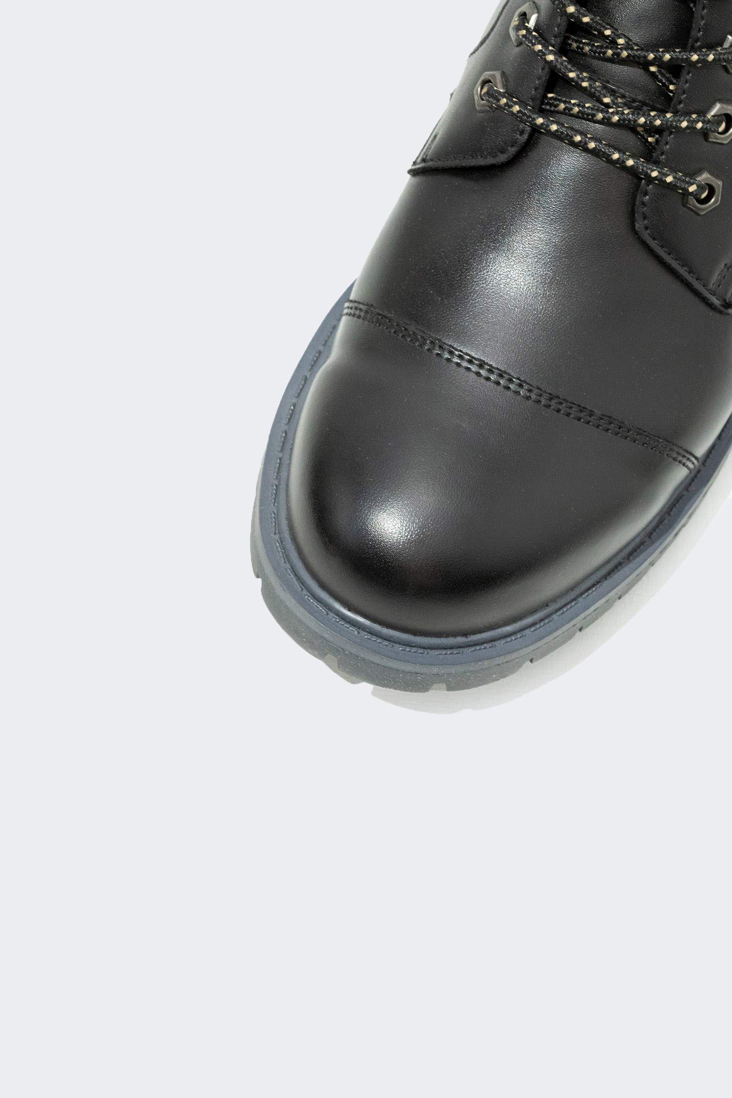 Men High Sole Faux Leather Boots