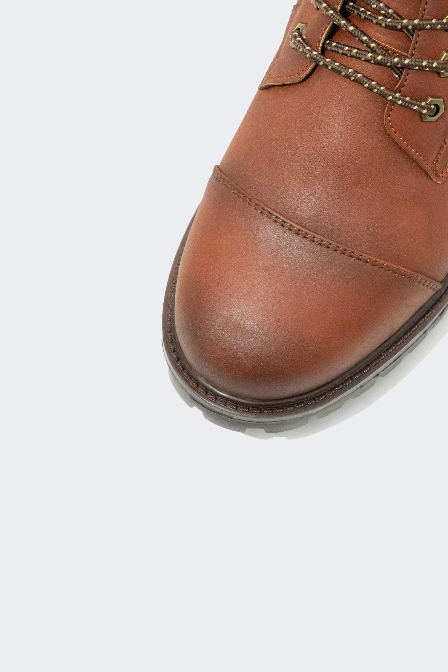 Men High Sole Faux Leather Boots