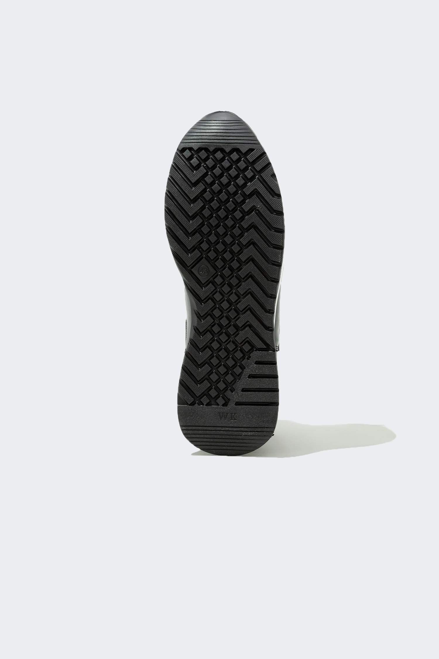 Men Slip On High Sole Faux Leather Boots