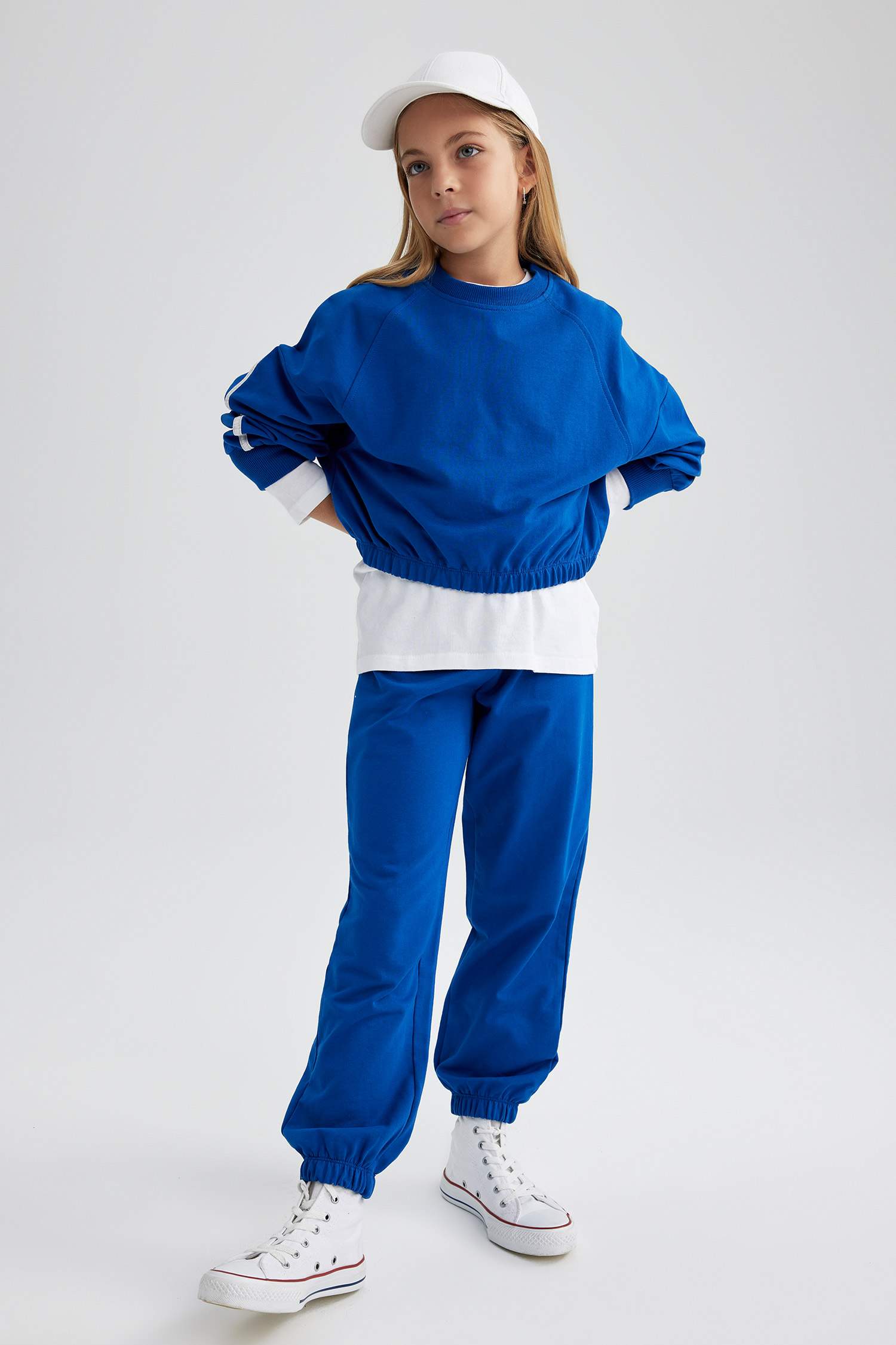 Blue GIRLS & TEENS 2 piece Jogger Standard Fit Knitted Set 2933160 ...