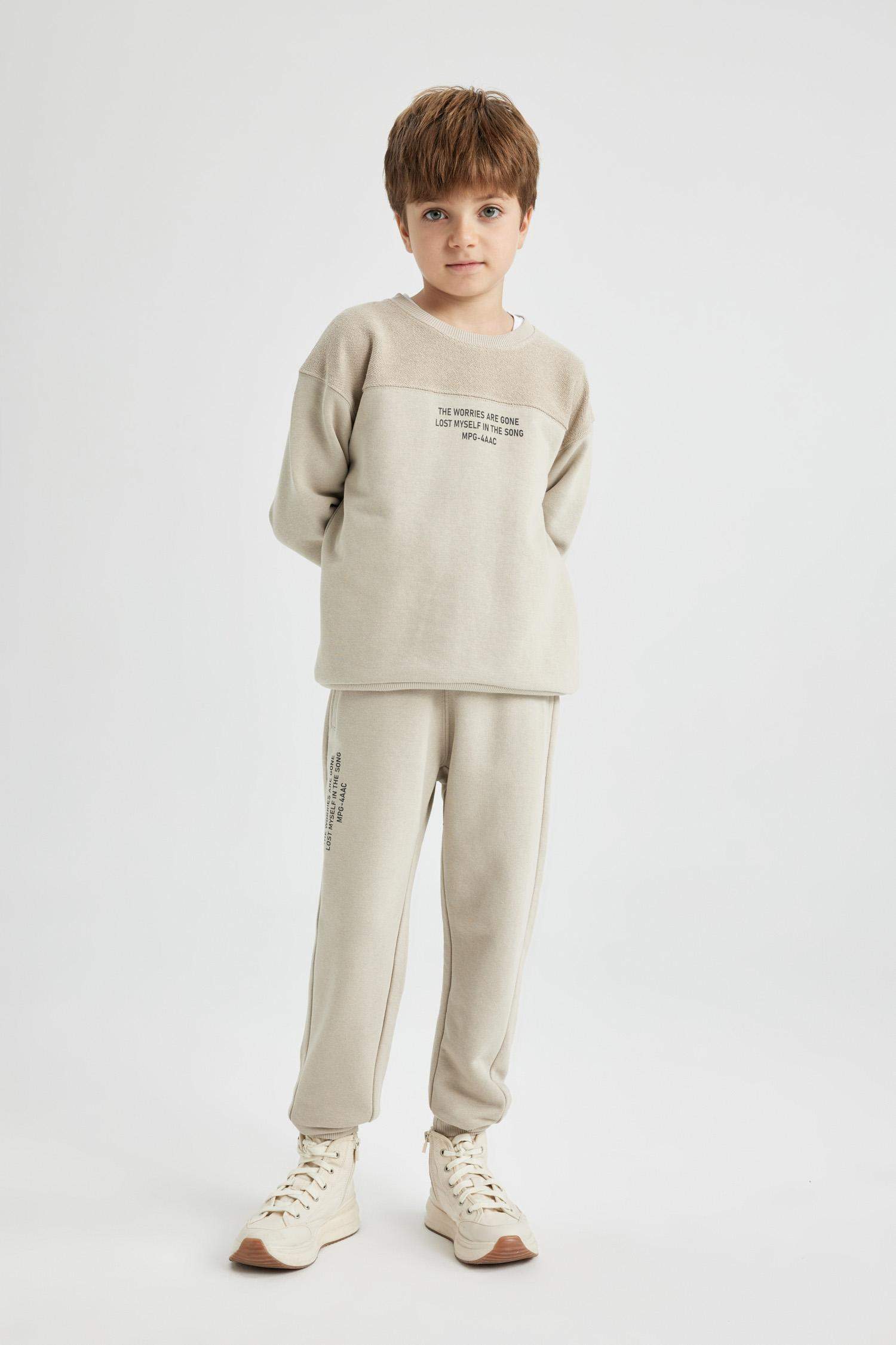 Boy Regular Fit Thick Sweatpants