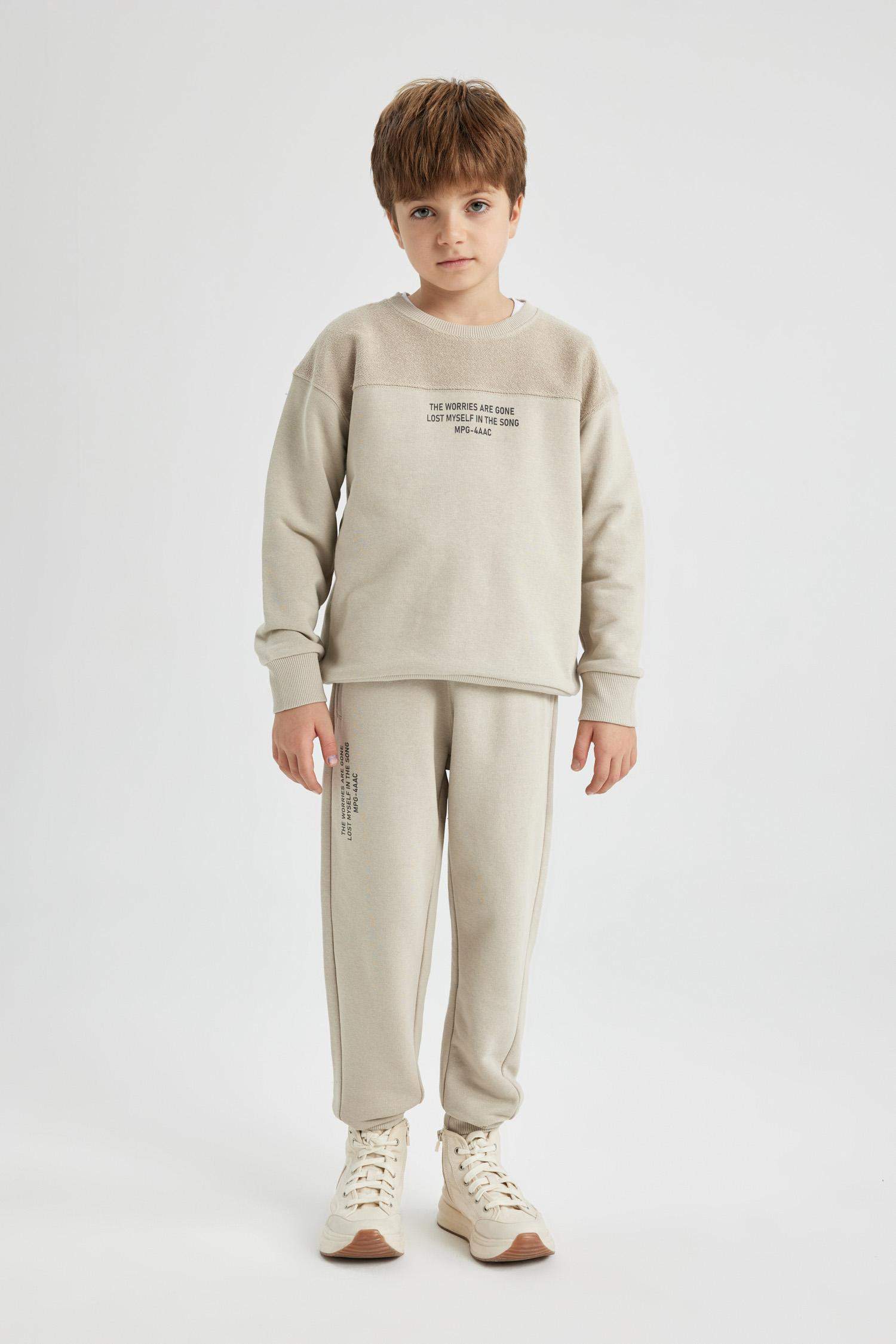 Boy Regular Fit Thick Sweatpants