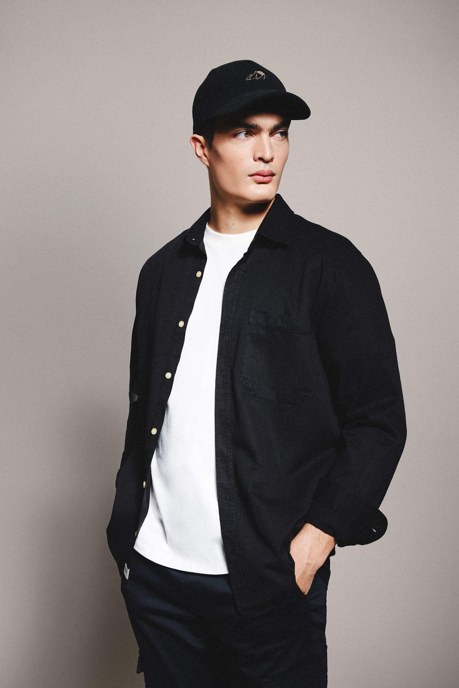 قميص بولو ردن طويل قصة عادية