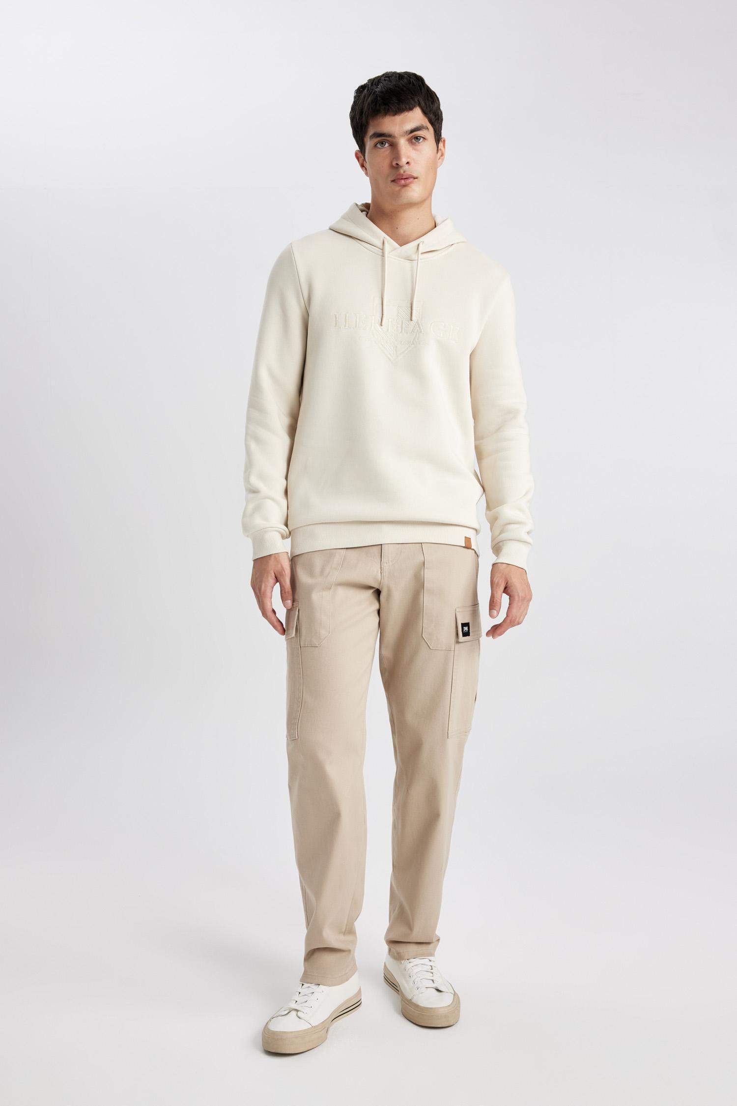 Cargo Fit Regular Hem Trousers