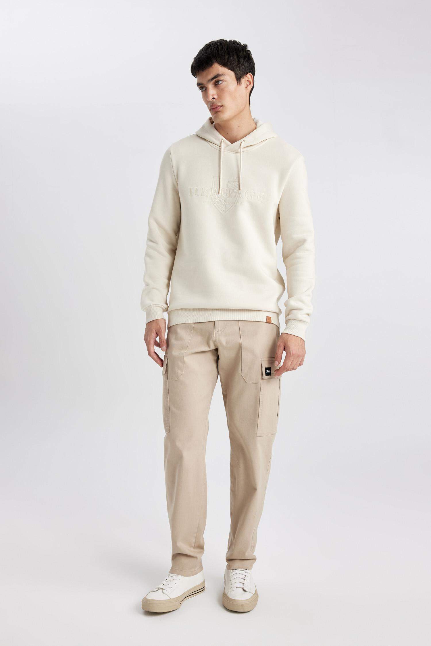 Cargo Fit Regular Hem Trousers