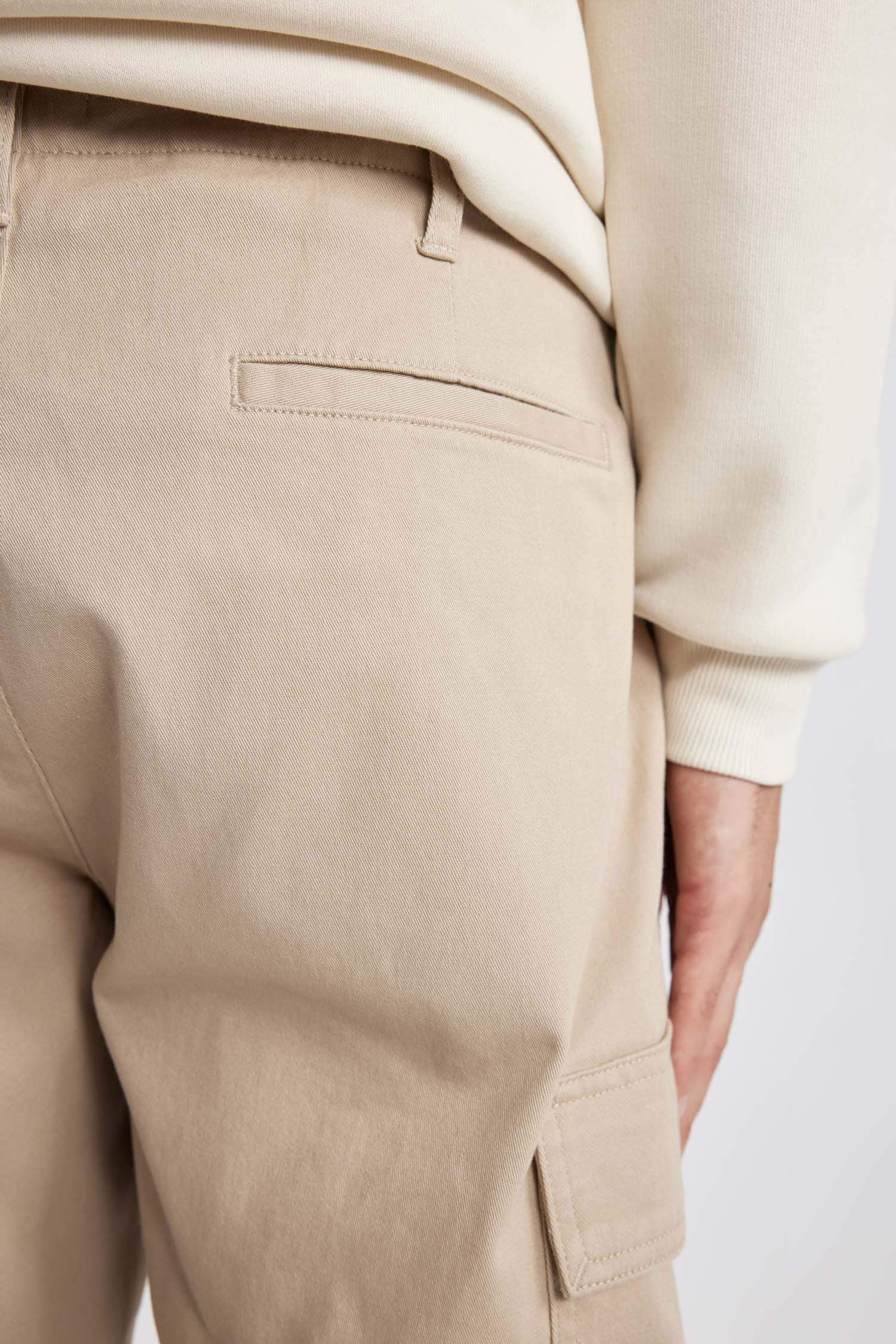 Cargo Fit Regular Hem Trousers