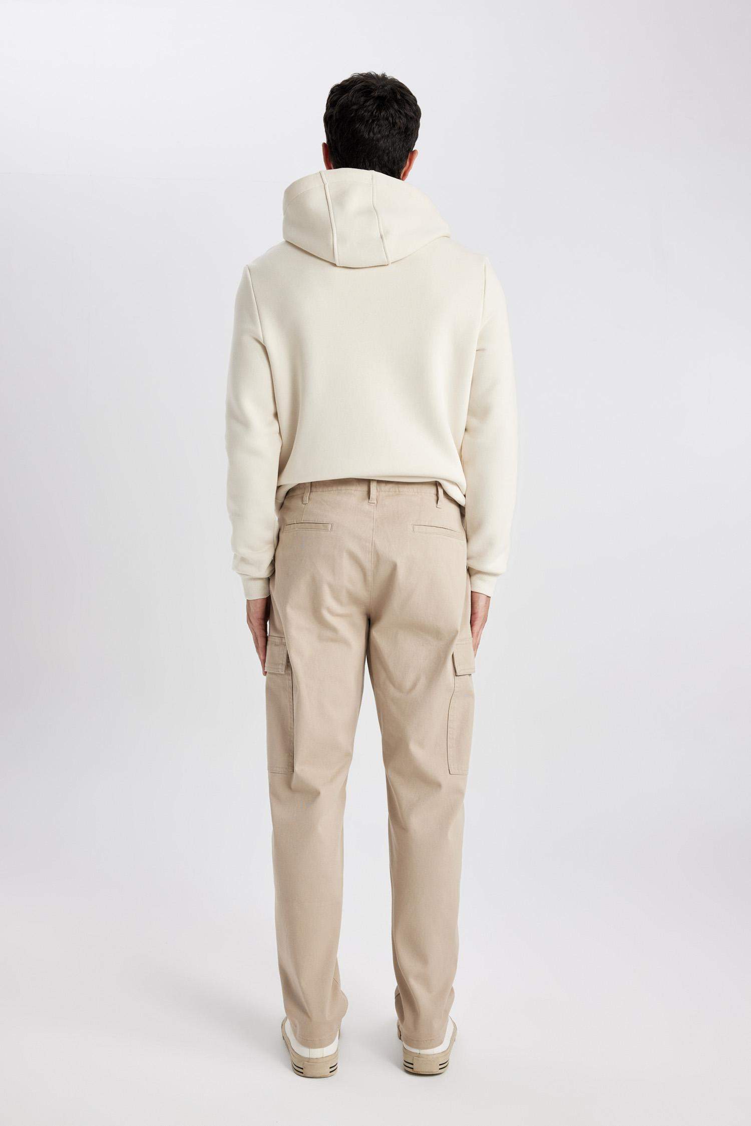 Cargo Fit Regular Hem Trousers