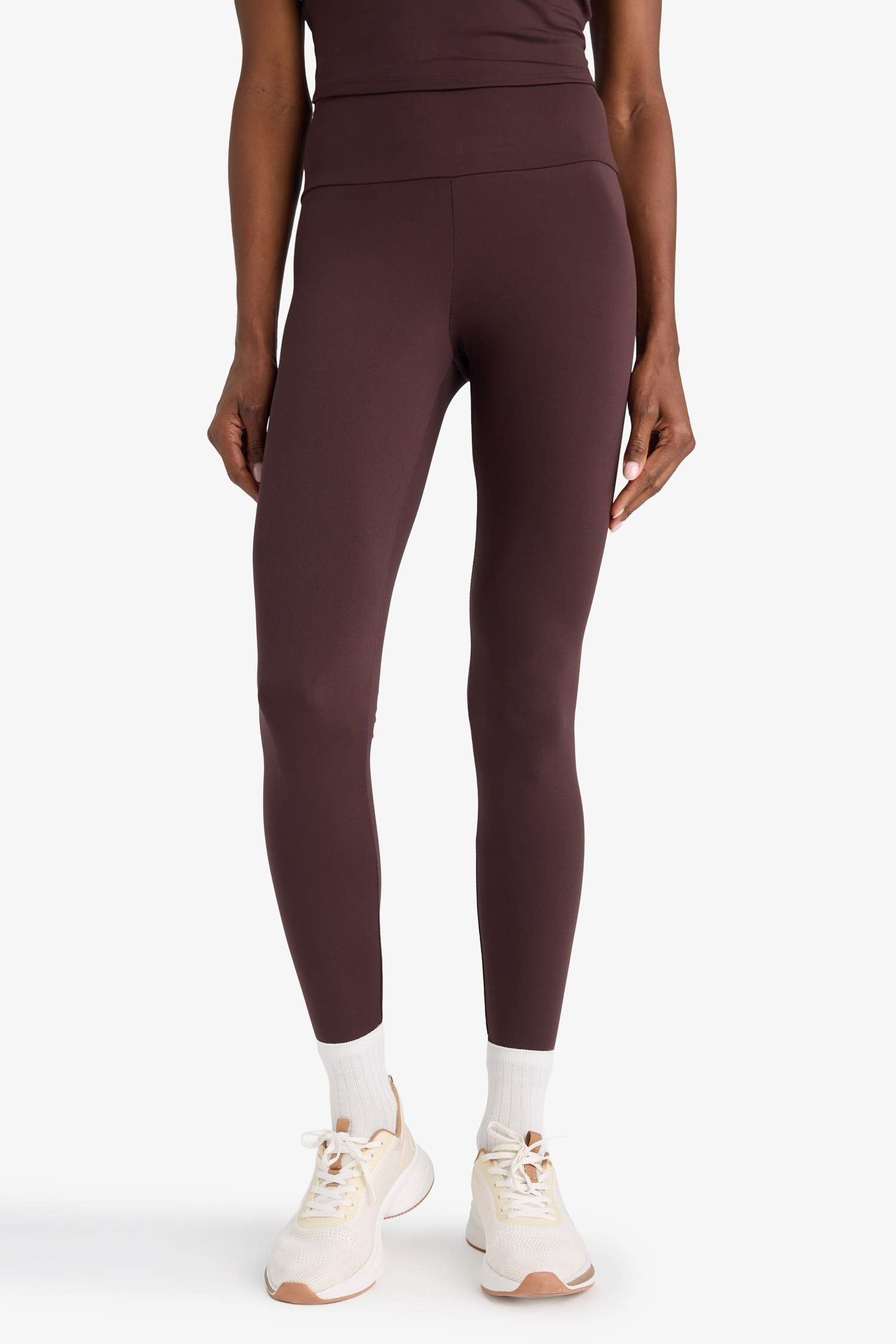 DeFactoFit Toparlayıcı Yüksek Bel Esnek Kumaş Basic Sporcu Tayt